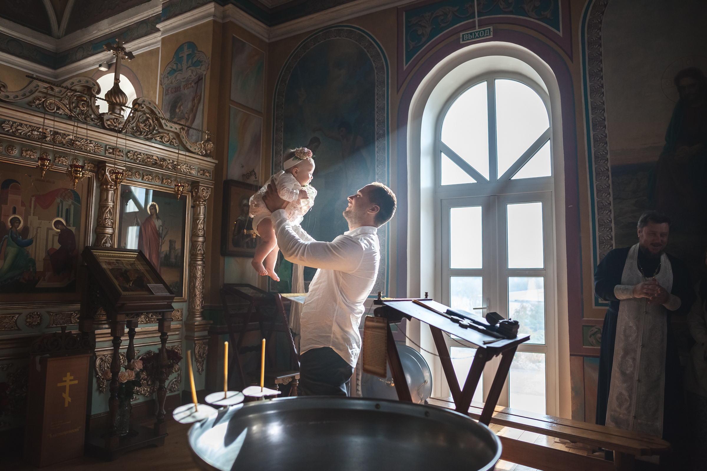 Таинство крещения Евы. Фотограф на крещение и венчание в Самаре и Тольятти Елена Арди