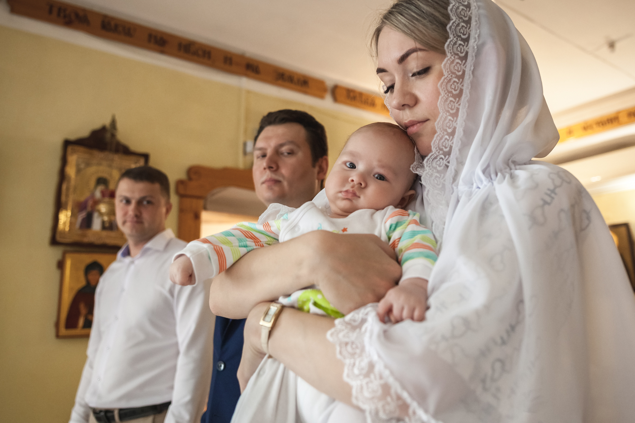 Таинство крещения Алексея. Фотограф на крещение и венчание в Самаре и Тольятти Елена Арди