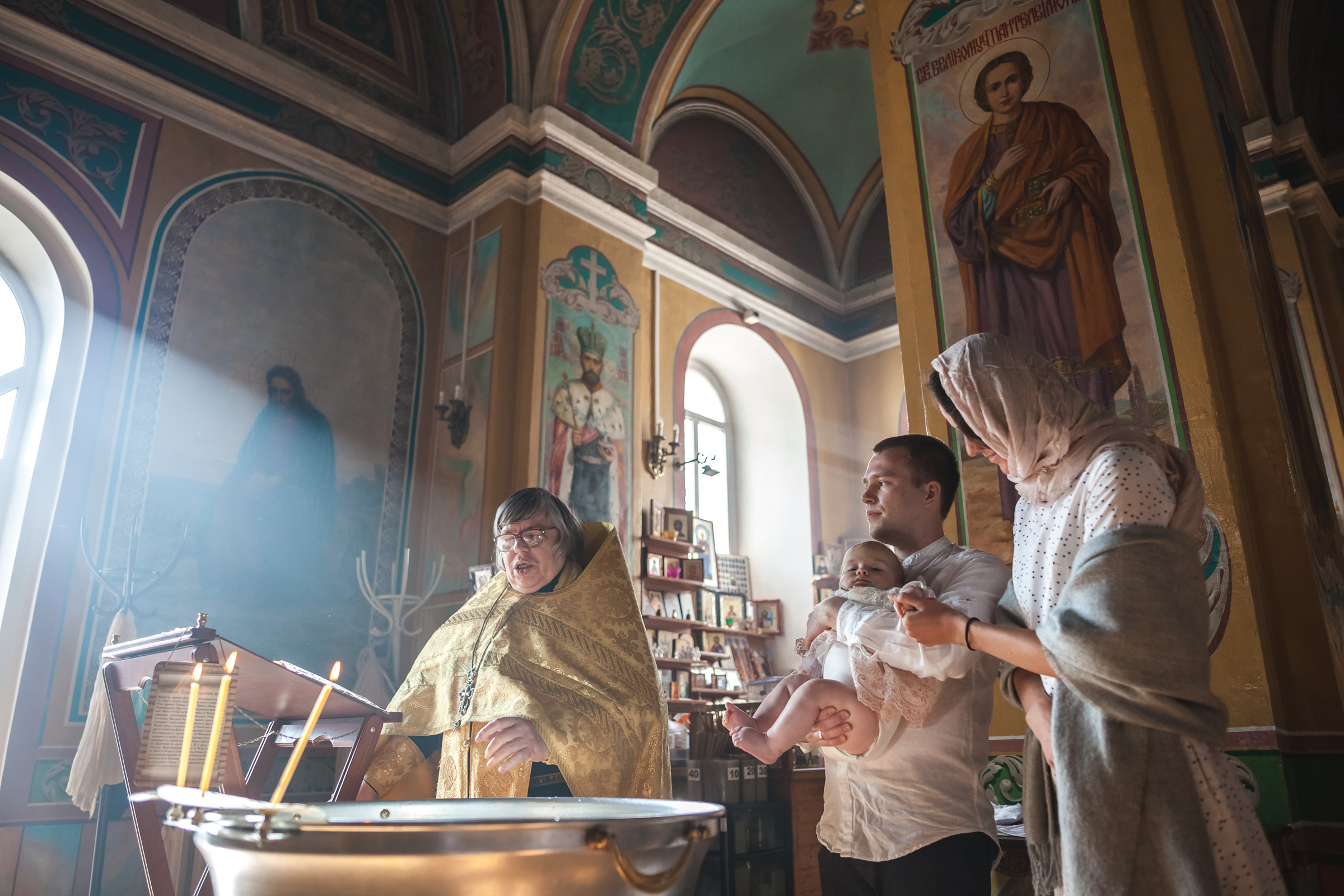 Таинство крещения Евы. Фотограф на крещение и венчание в Самаре и Тольятти Елена Арди