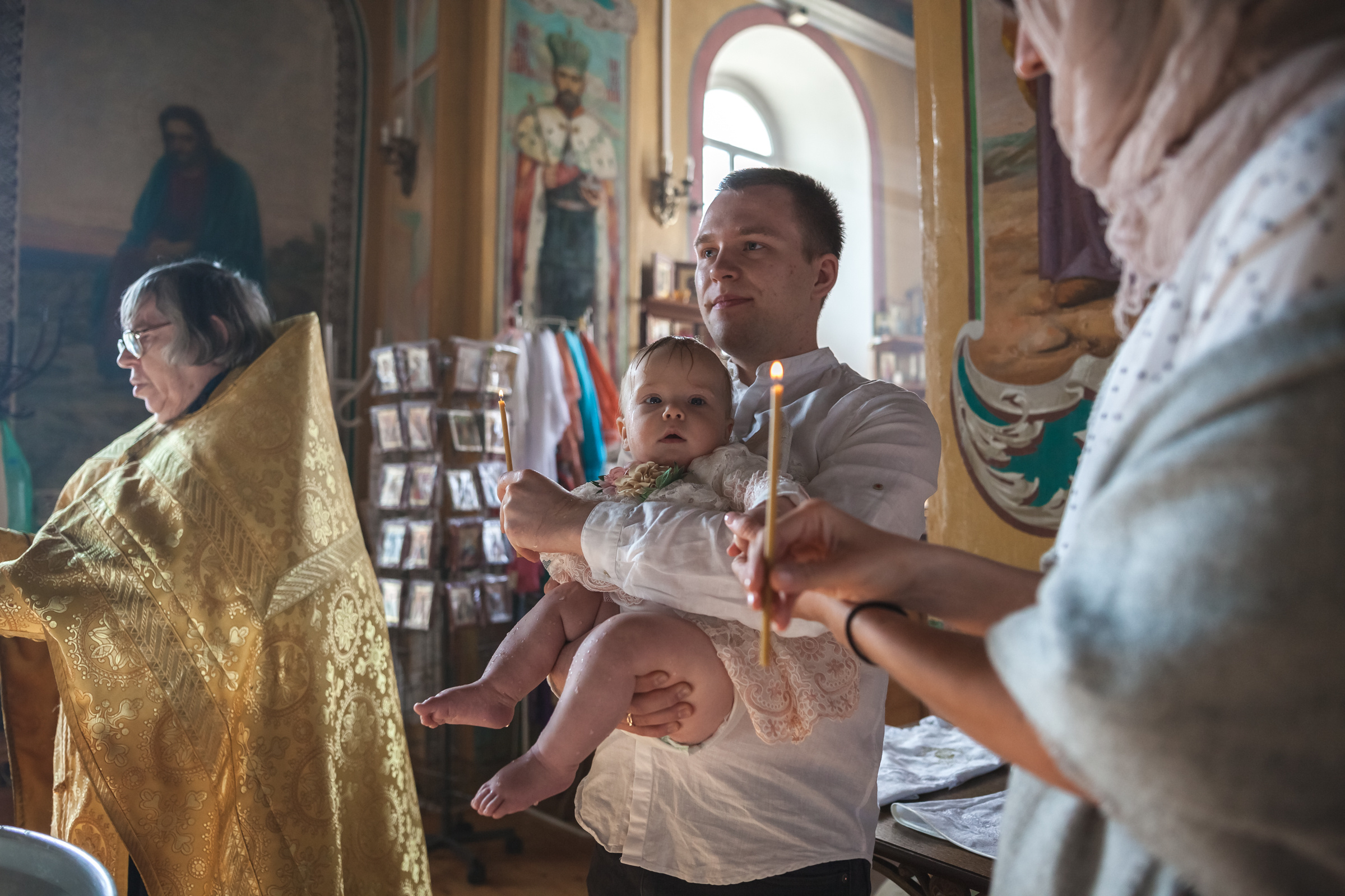 Таинство крещения Евы. Фотограф на крещение и венчание в Самаре и Тольятти Елена Арди