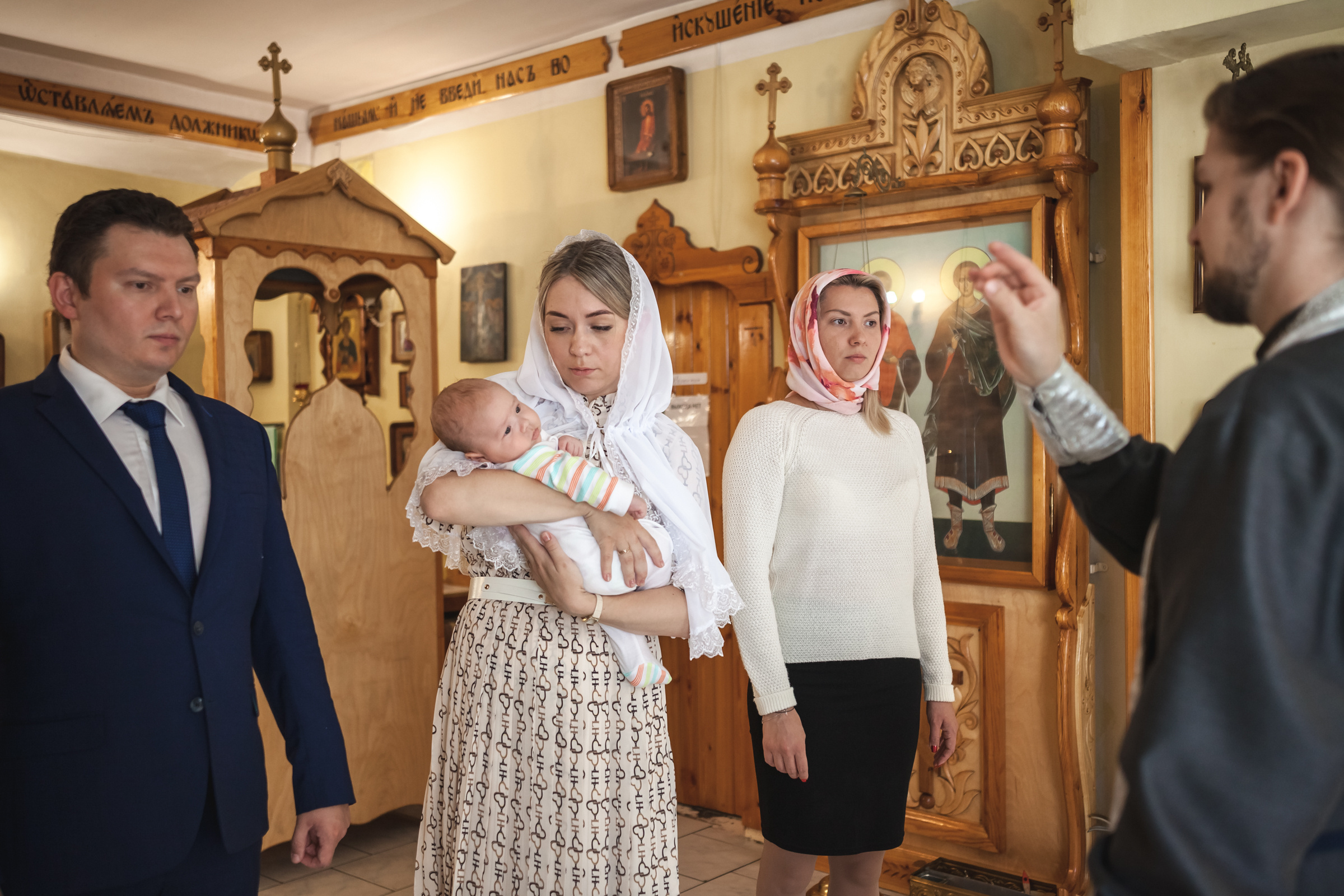 Таинство крещения Алексея. Фотограф на крещение и венчание в Самаре и Тольятти Елена Арди