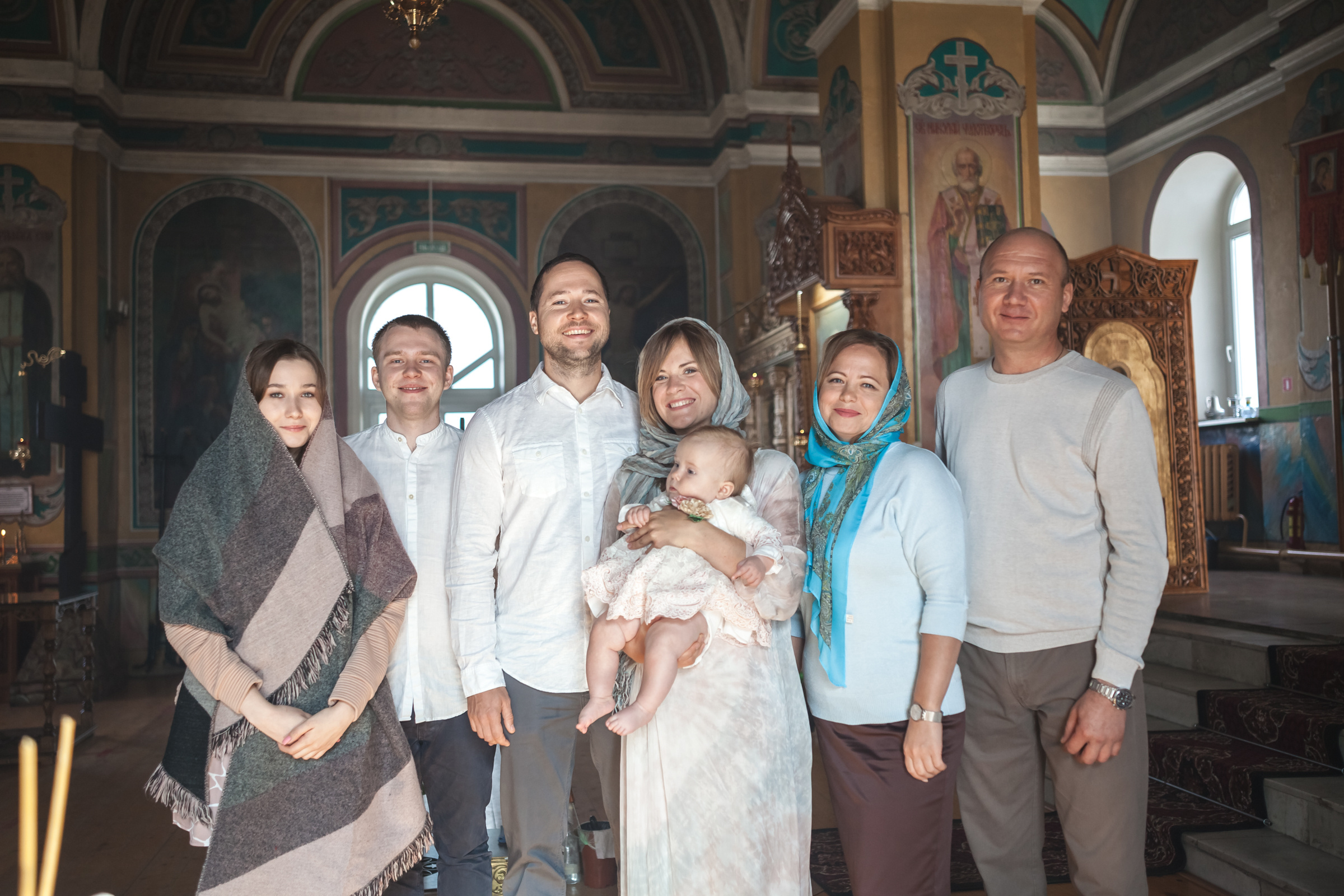 Таинство крещения Евы. Фотограф на крещение и венчание в Самаре и Тольятти Елена Арди