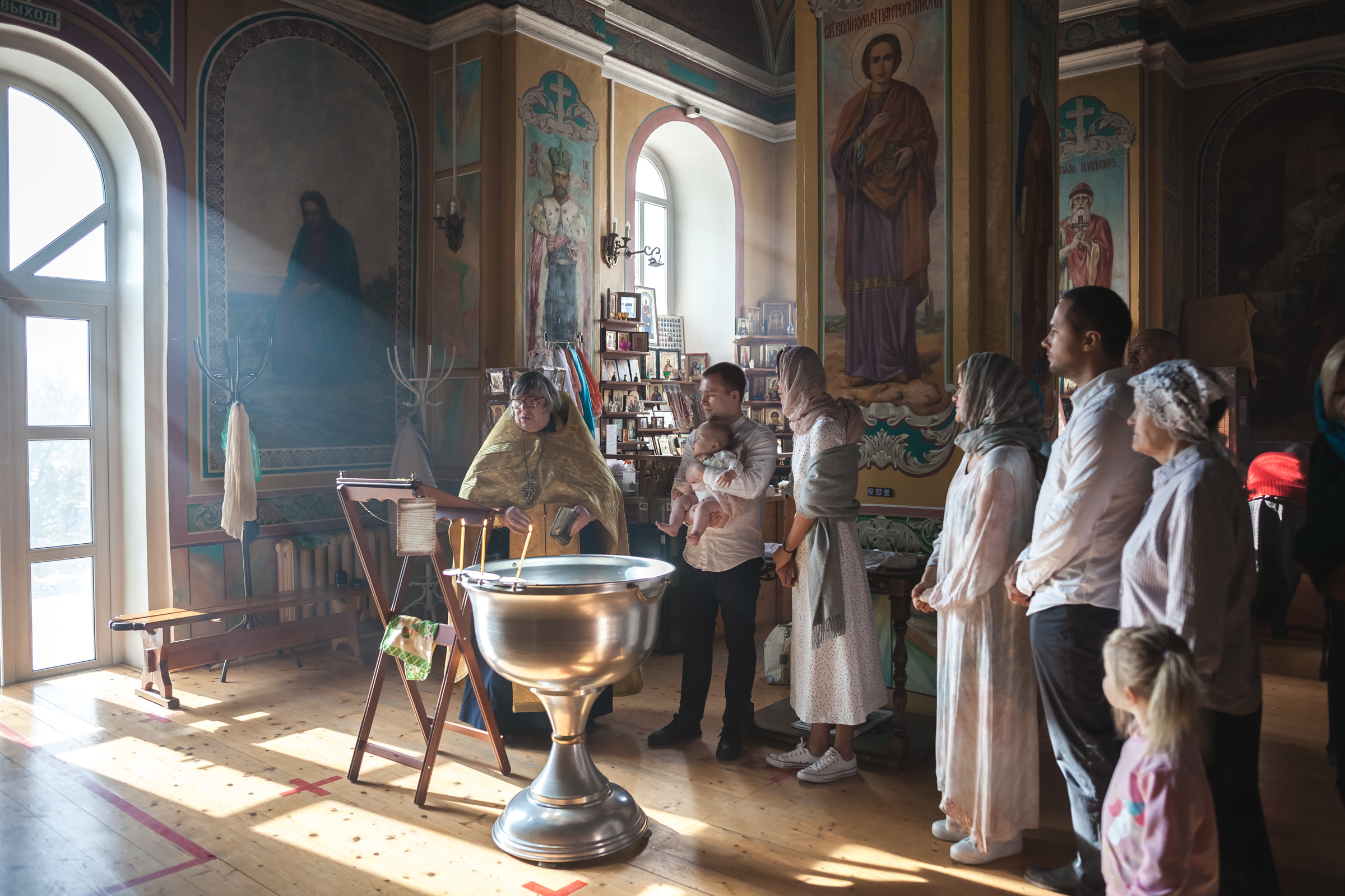 Таинство крещения Евы. Фотограф на крещение и венчание в Самаре и Тольятти Елена Арди