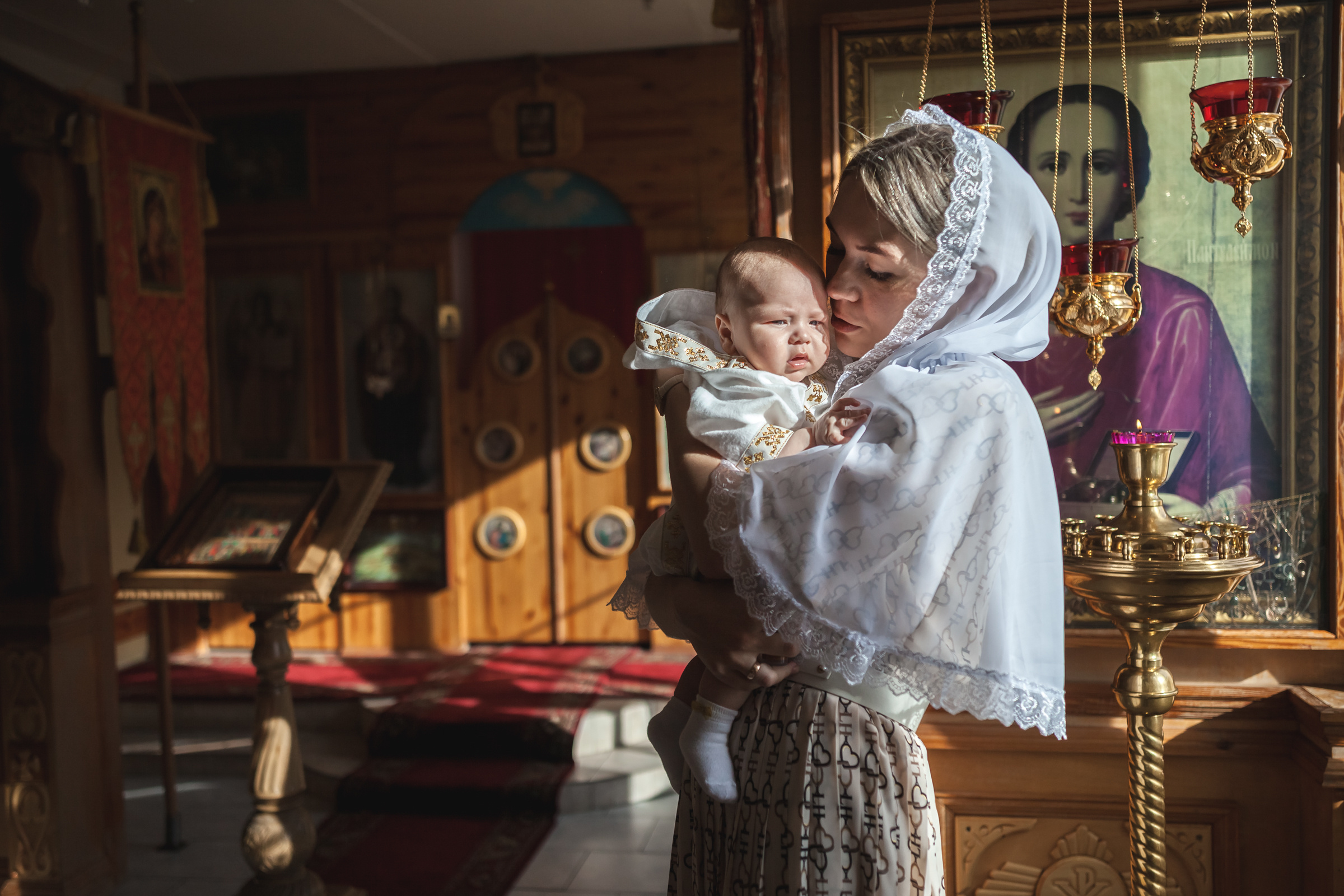 Таинство крещения Алексея. Фотограф на крещение и венчание в Самаре и Тольятти Елена Арди