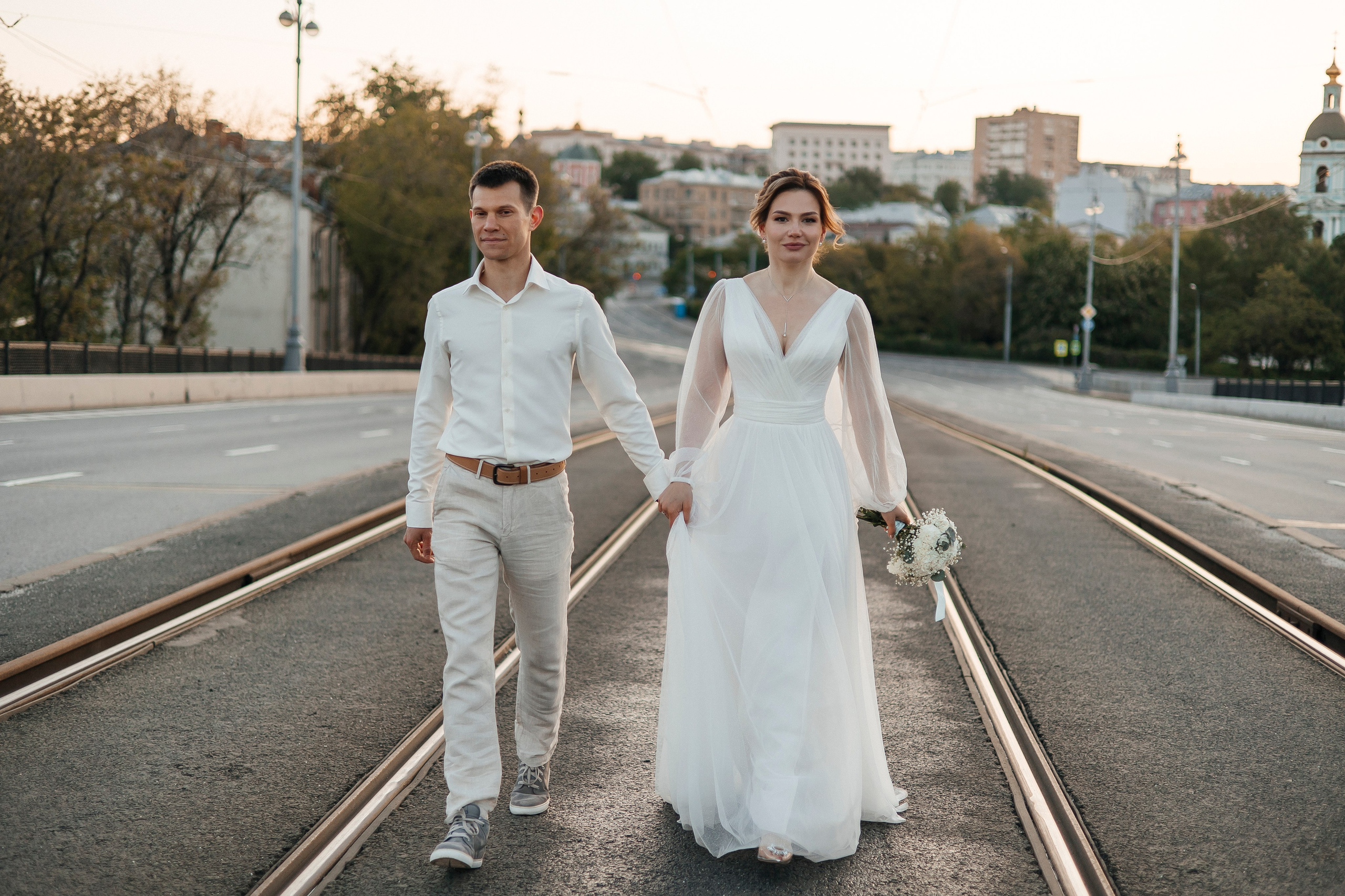 Серафима и Федор (на рассвете). Фотограф в Москве Екатерина Потапова