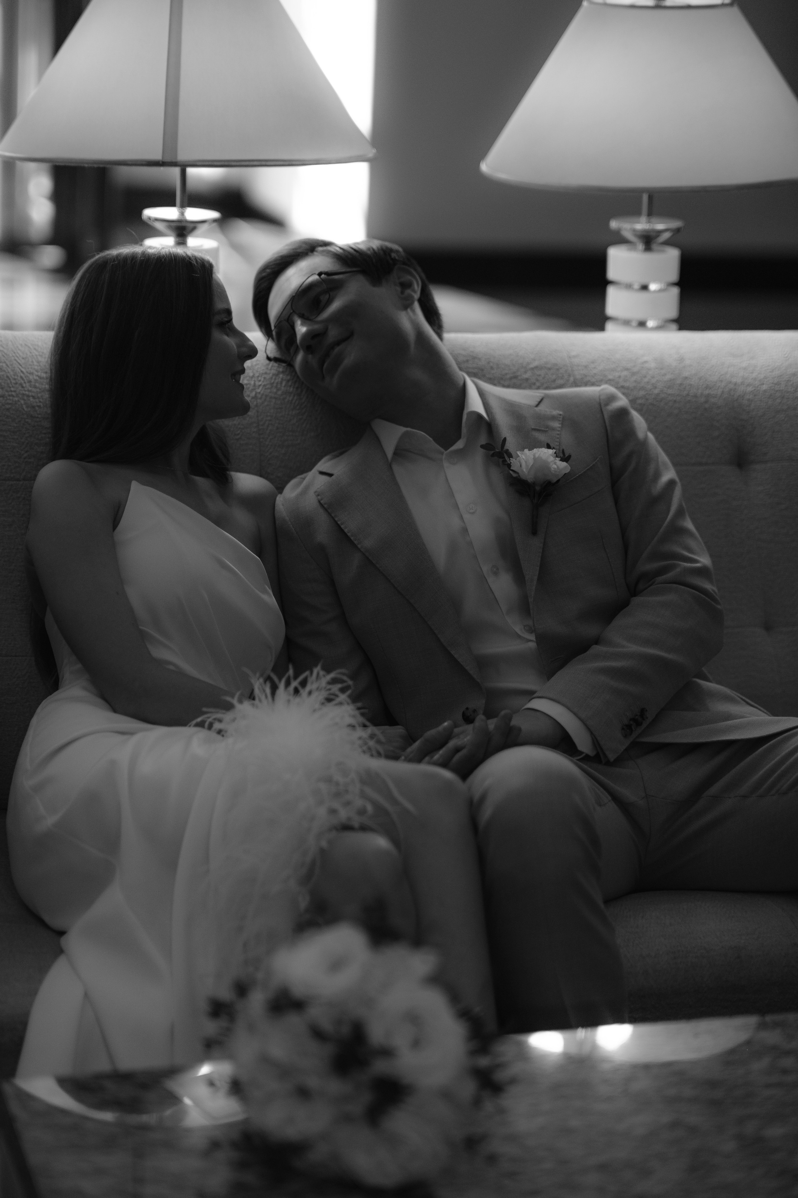 Сентиментальная свадебная фотография