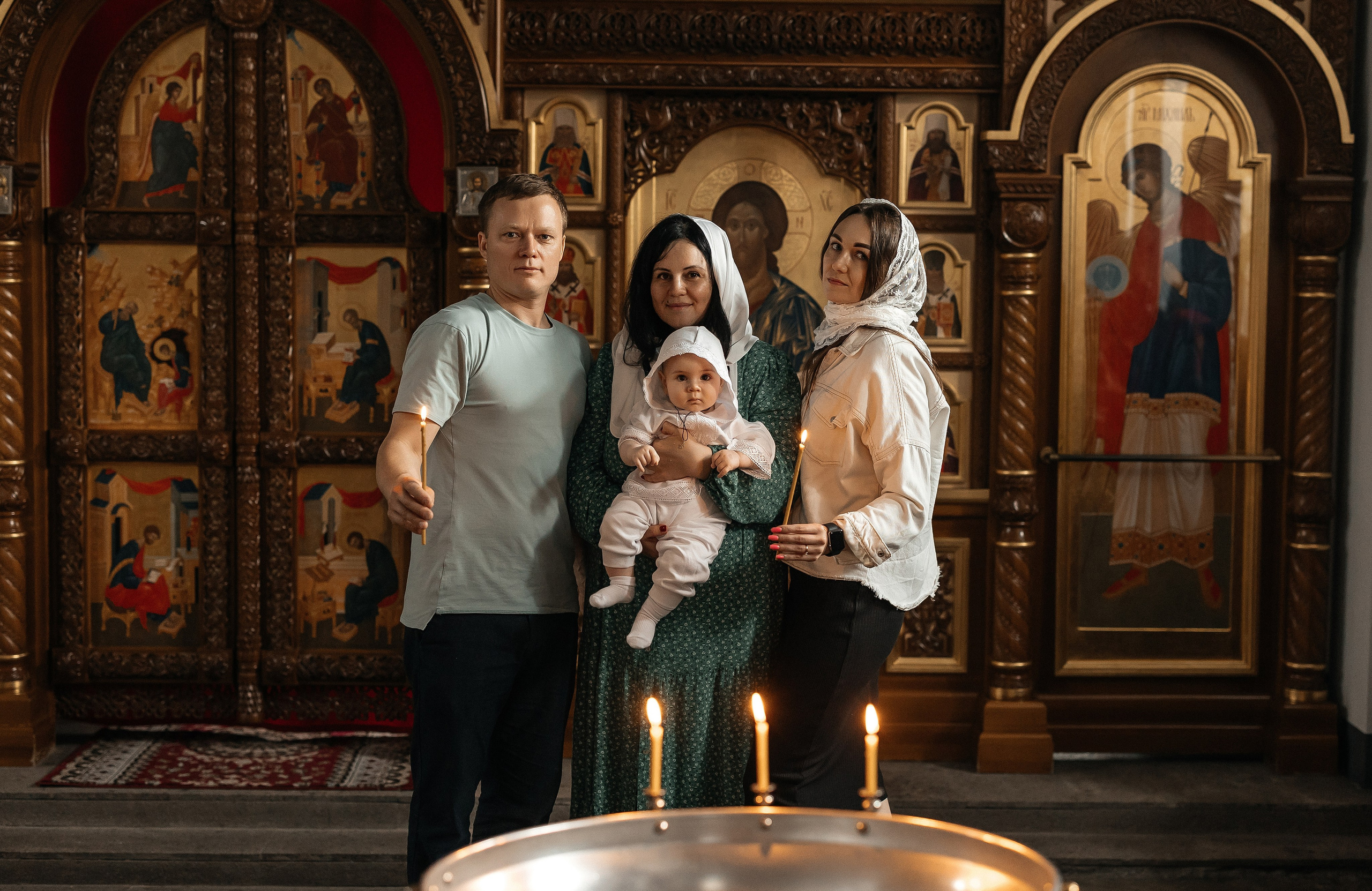 Крещение. Свадебный и семейный фотограф в Омске Евгения Хакимова