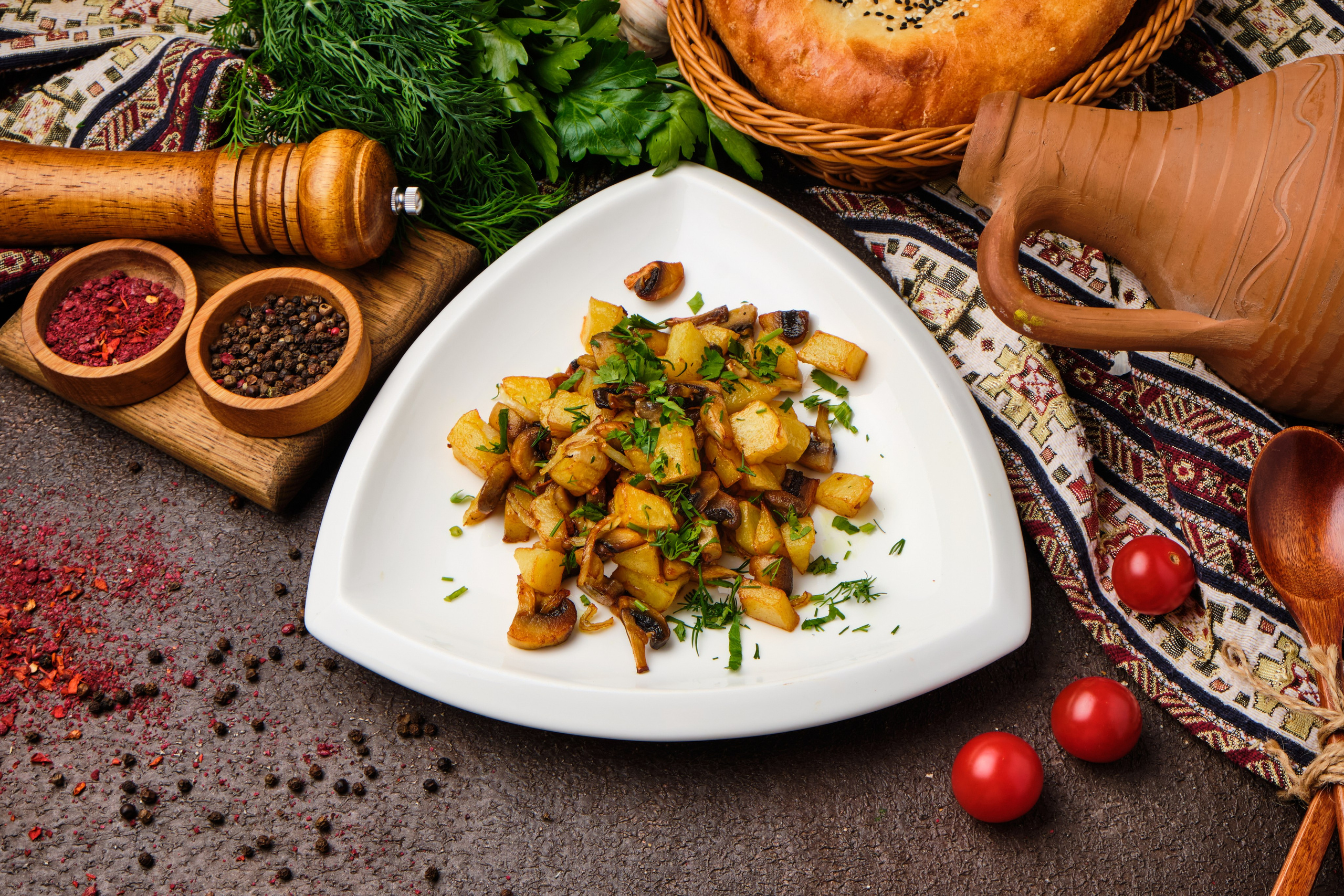 Food Photography of Azerbaijani Cuisine | Photographer for Restaurants Tbilisi. Commercial Photographer Tbilisi | Food & Product Photography | Vitaly Gorbachev