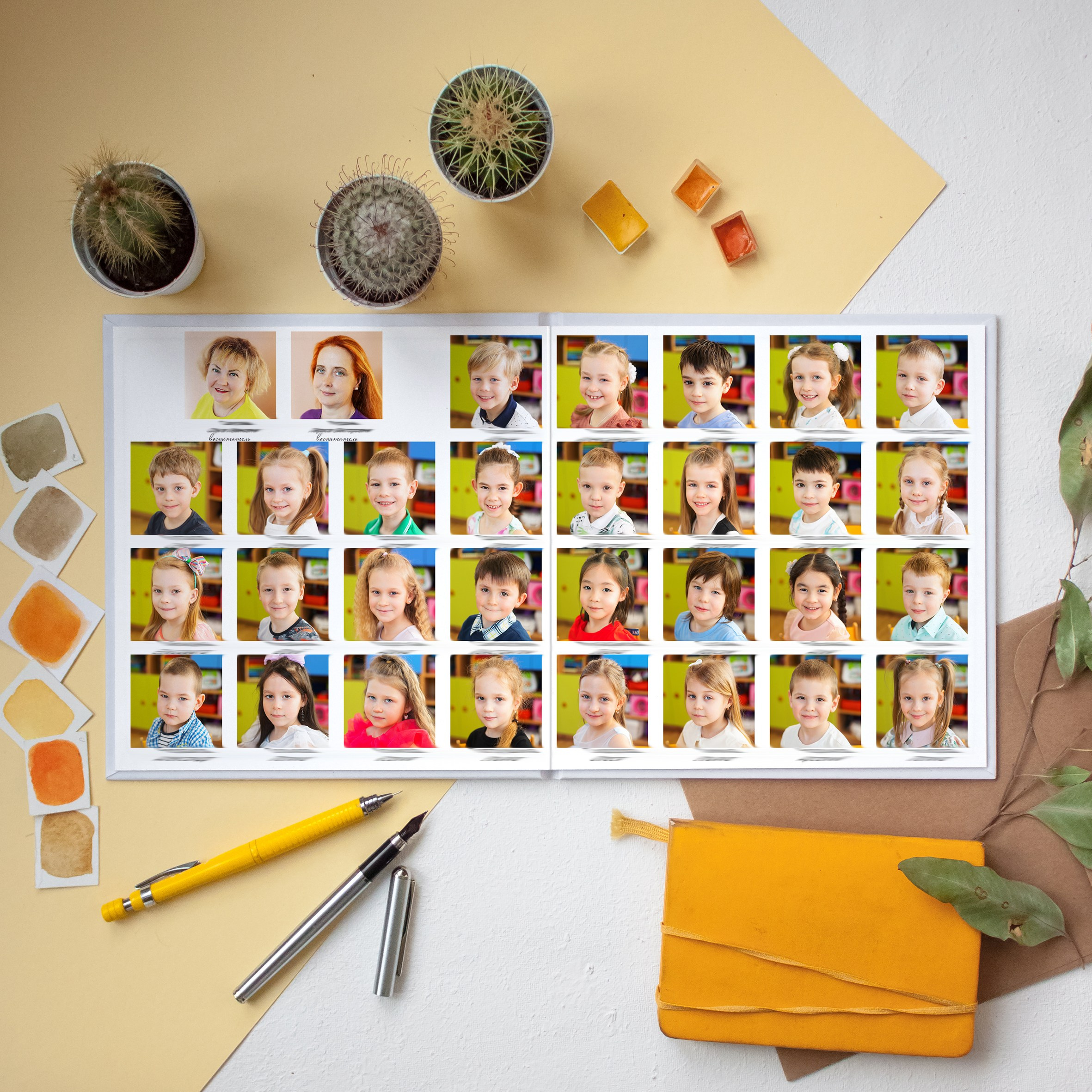 Примеры альбомов в Детский сад. Фотограф г. Москва Олеся Пантелеева