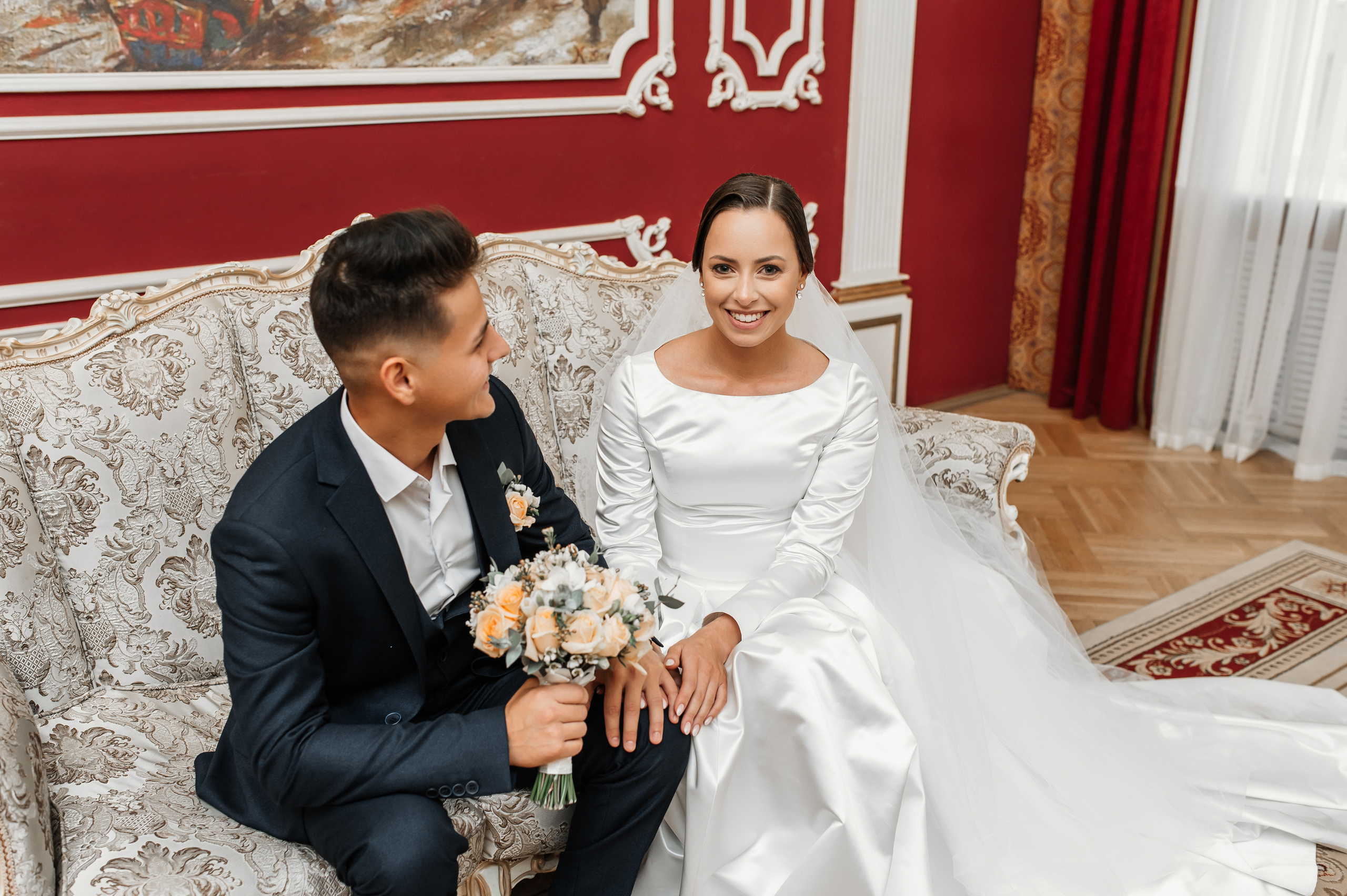 Свадебная фотосессия Грибоедовский ЗАГС. Свадебный фотограф Москва Юрий Кульман