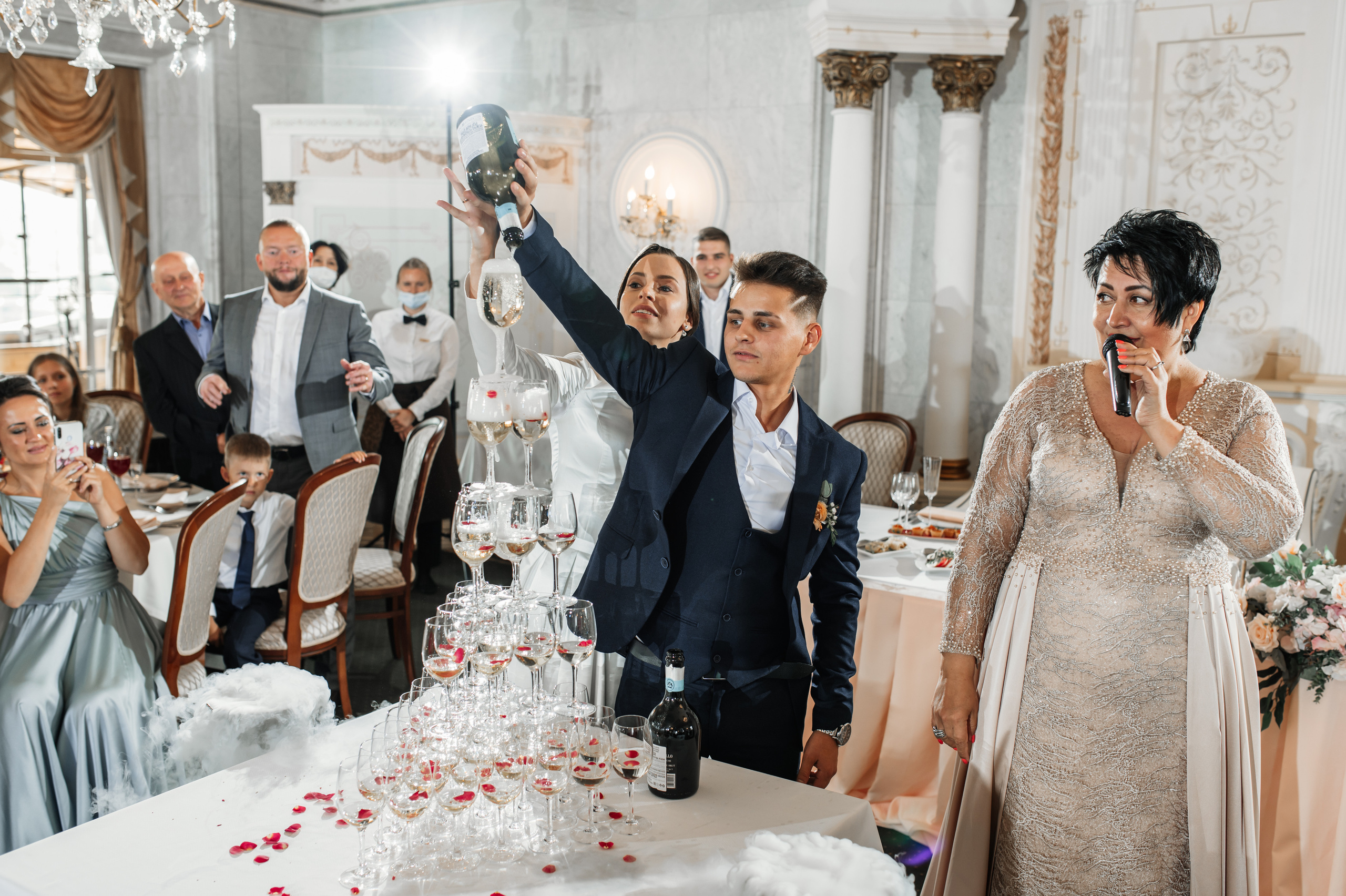 Свадебная фотосессия Грибоедовский ЗАГС. Свадебный фотограф Москва Юрий Кульман