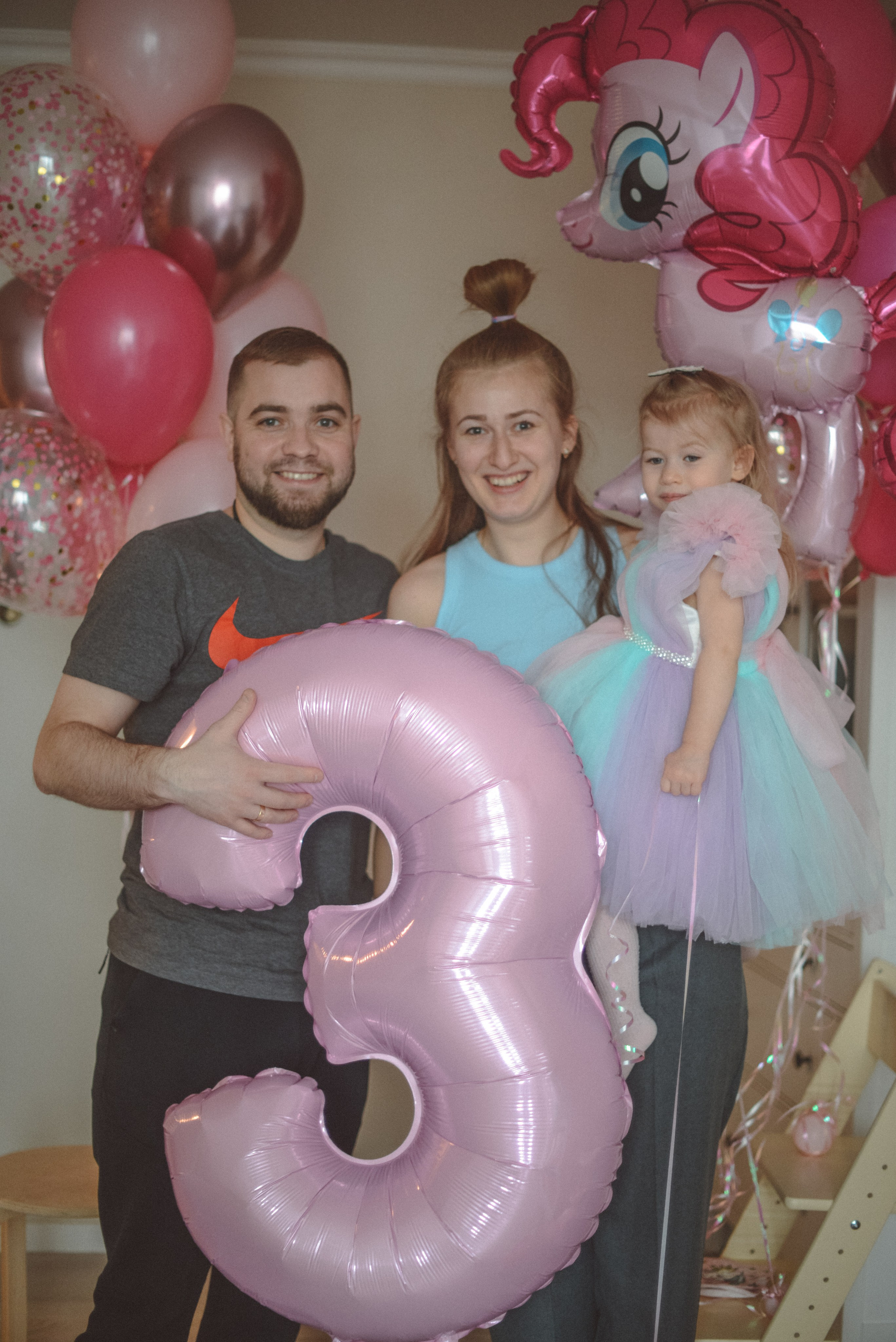 Василисе 3 года. Семейный и детский фотограф в Москве Князева Диана