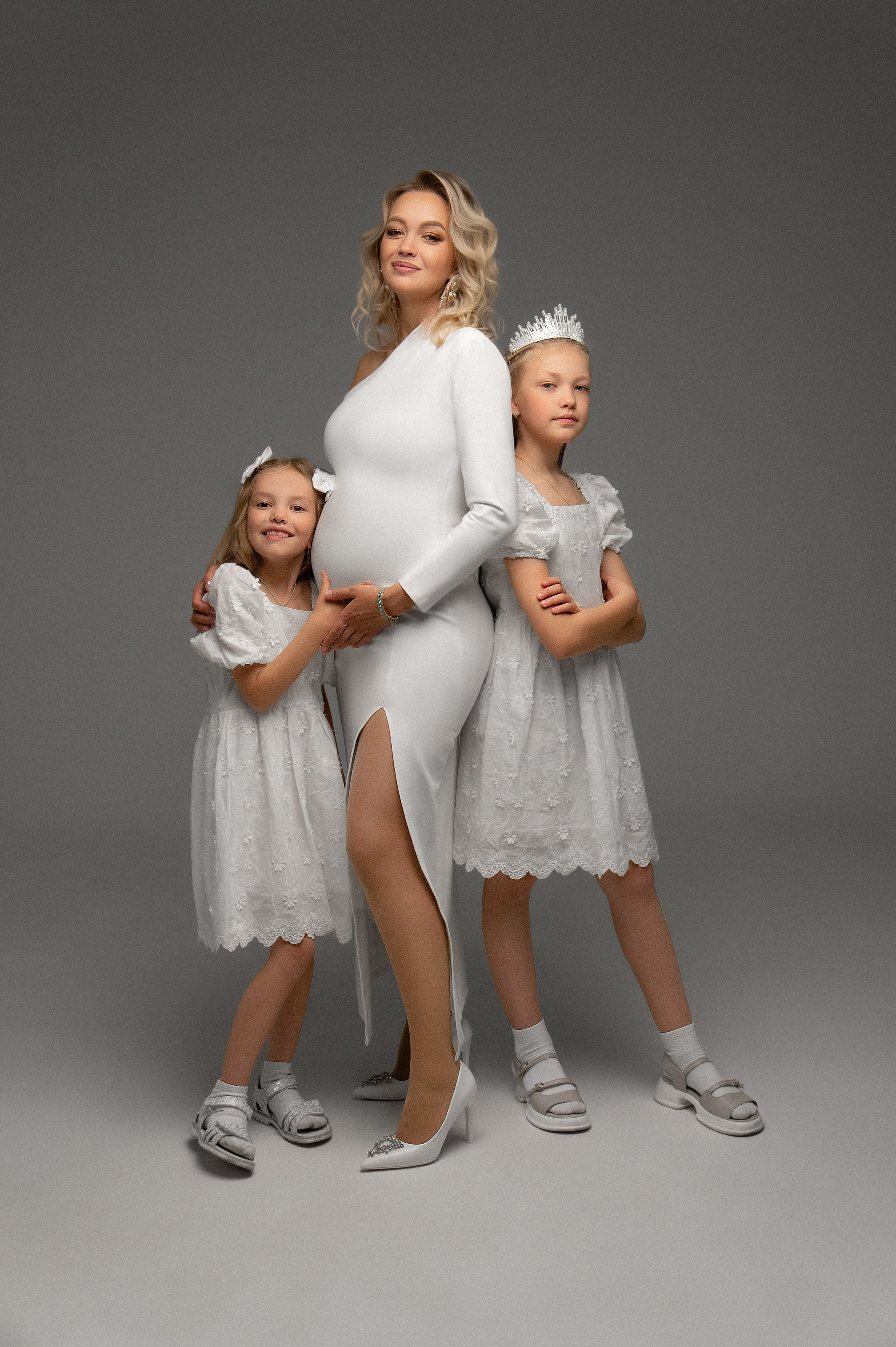 Надежда с семьёй. Фотограф беременности в Екатеринбурге Илона Филатьева