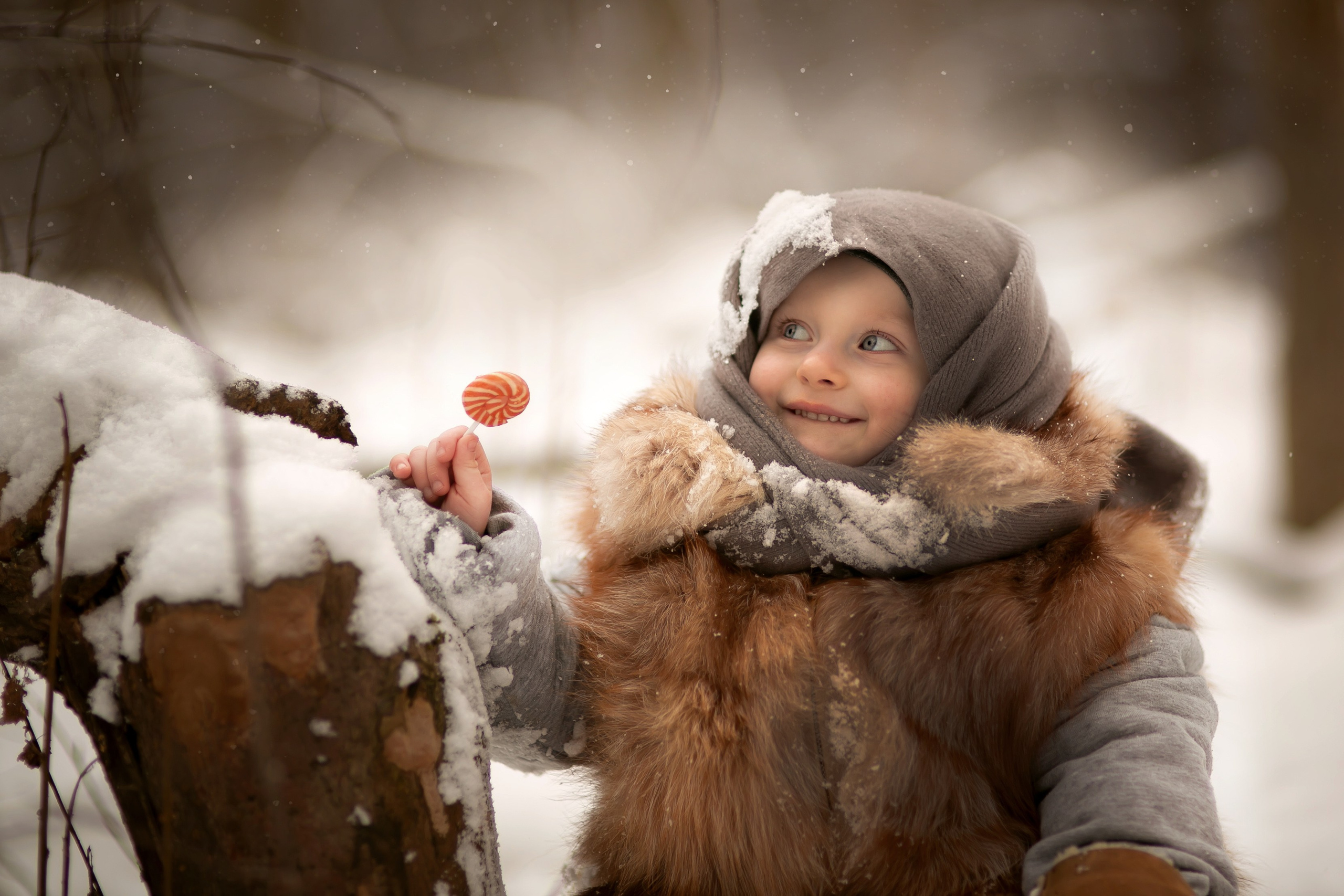 Зимние узоры. Семейный фотограф в Москве
