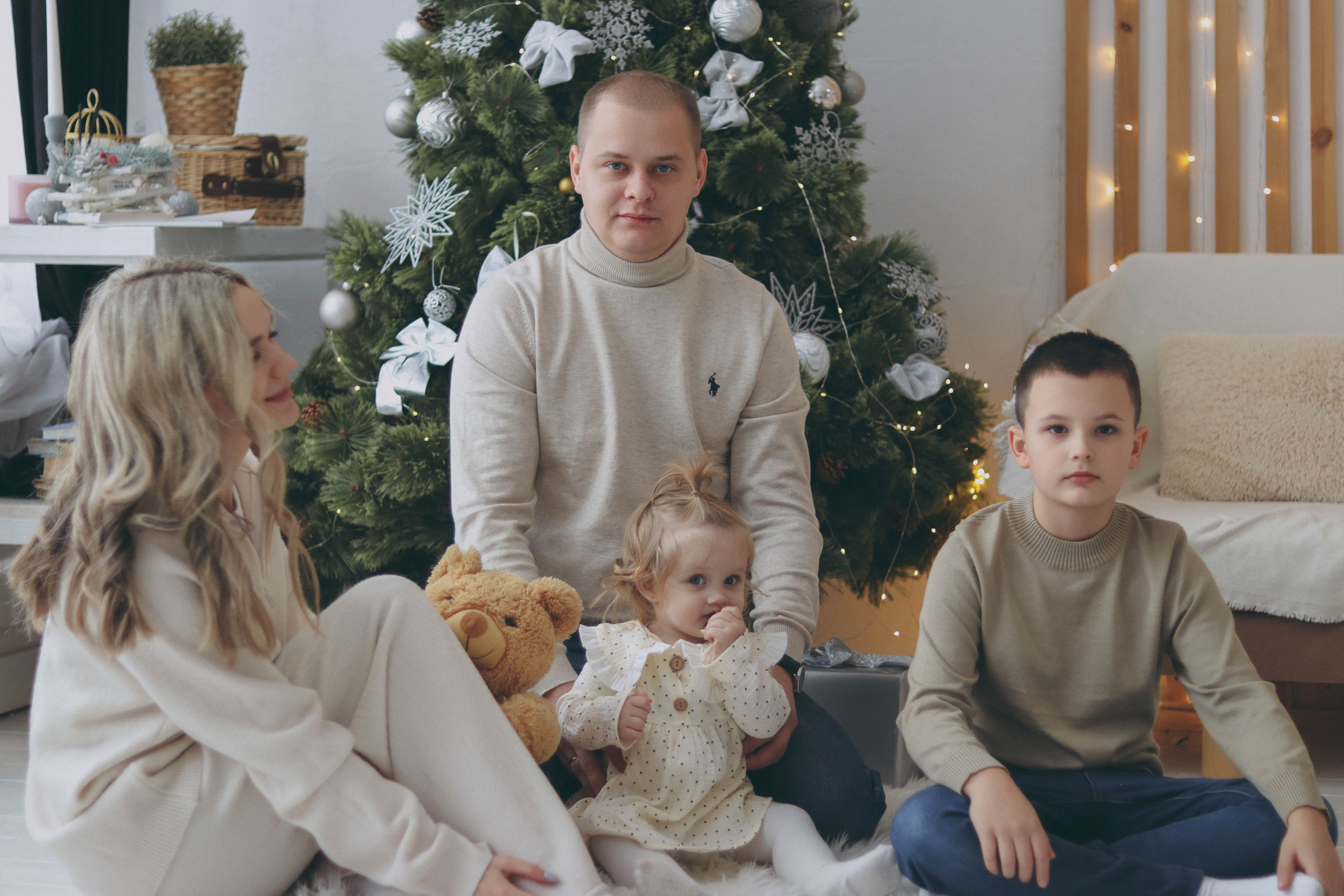 Семья Лизы, Никиты, Артема и Саши. Фотограф Самара Лена Мандарин