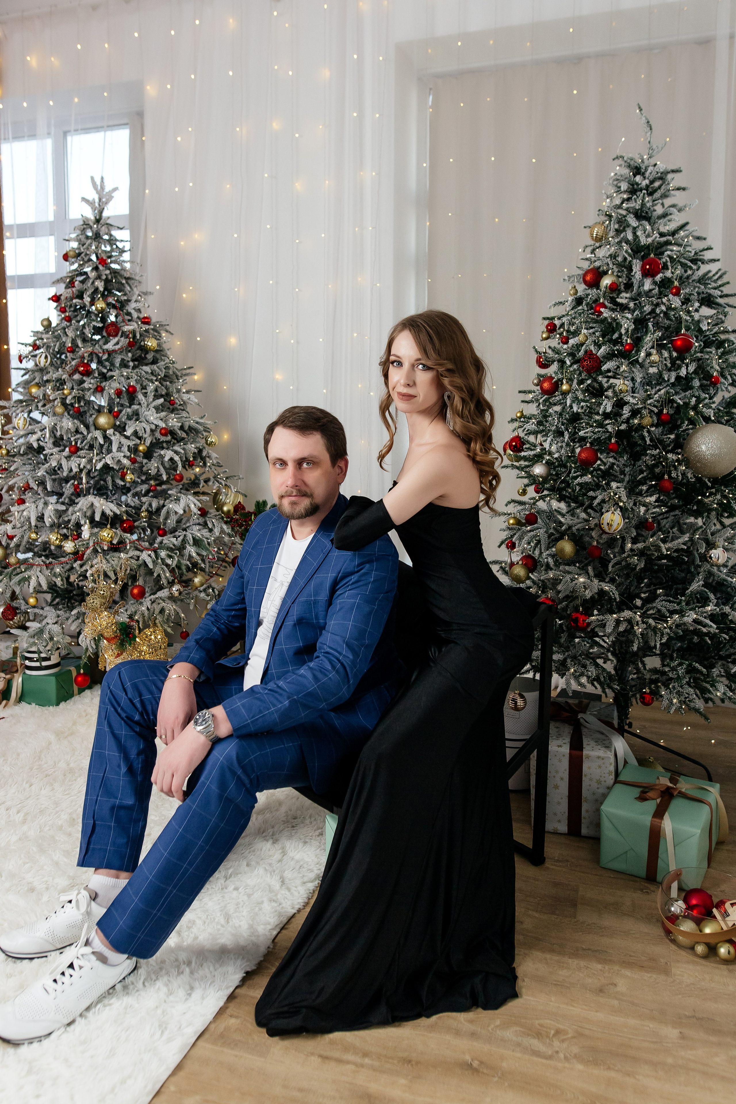 Наташа и Антон НГ 2025. Женский фотограф в Оренбурге Ирина Заводчикова