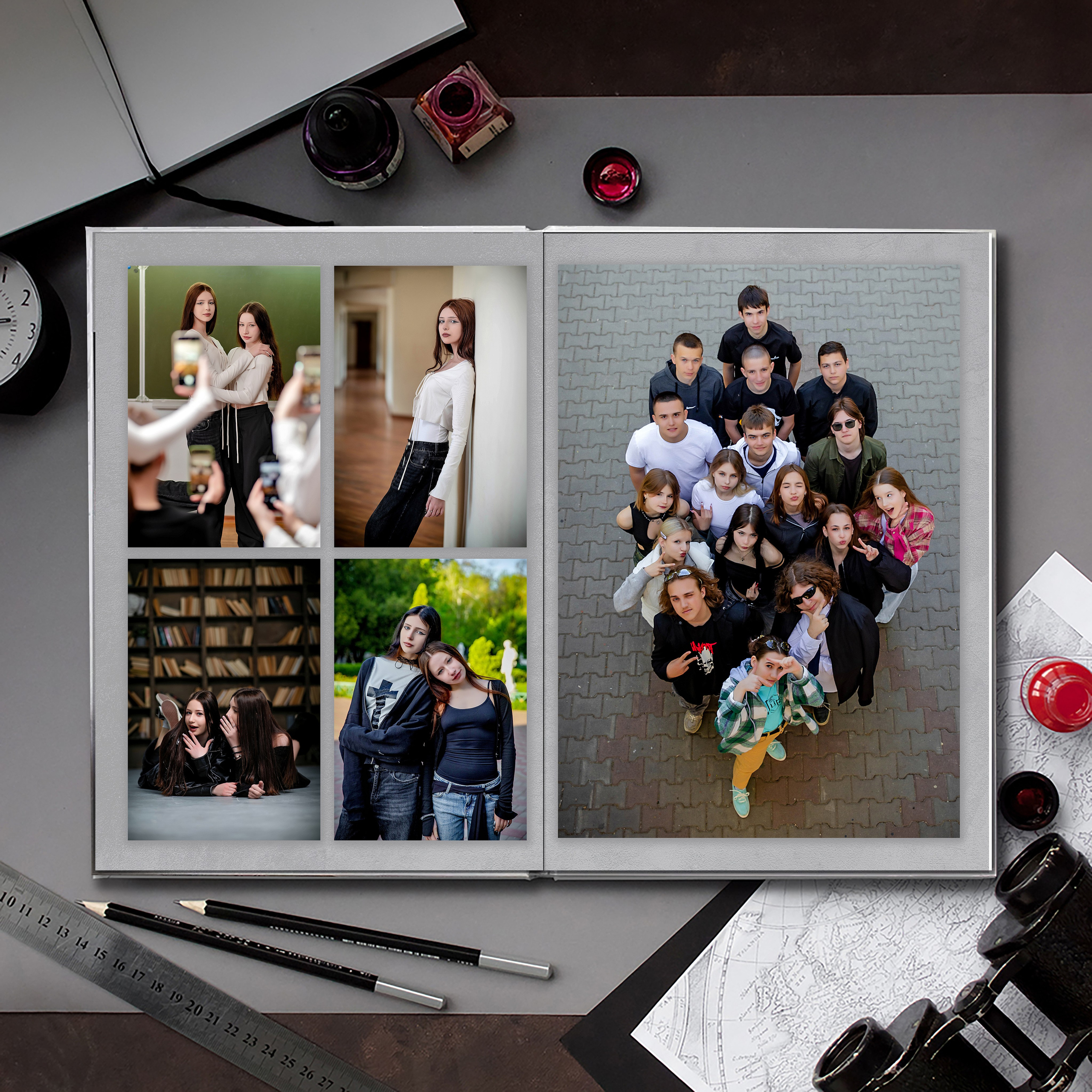 Выпускной альбом для выпускников школы (Дизайн № 203). Современные Выпускные Альбомы в Ростове-на-Дону