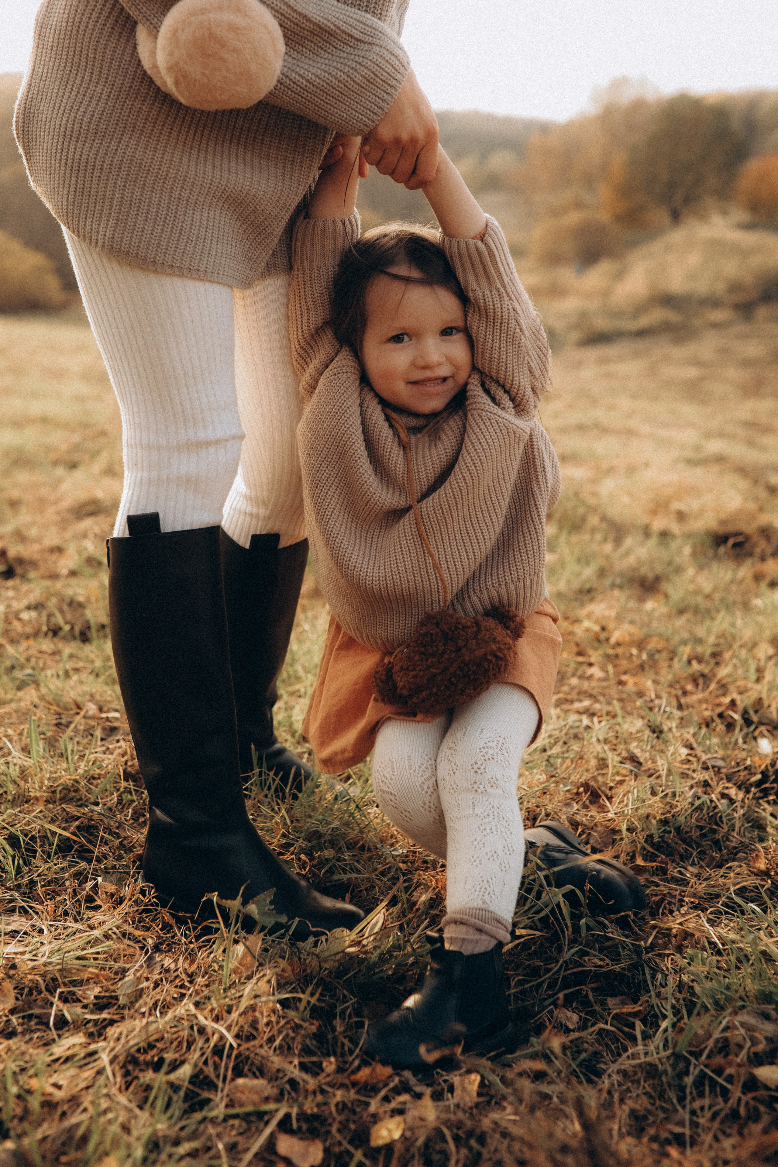 Прогулка Алёны, Димы и крошки Мелании. Семейный фотограф в Москве и Люберцах Юлия Гуськова