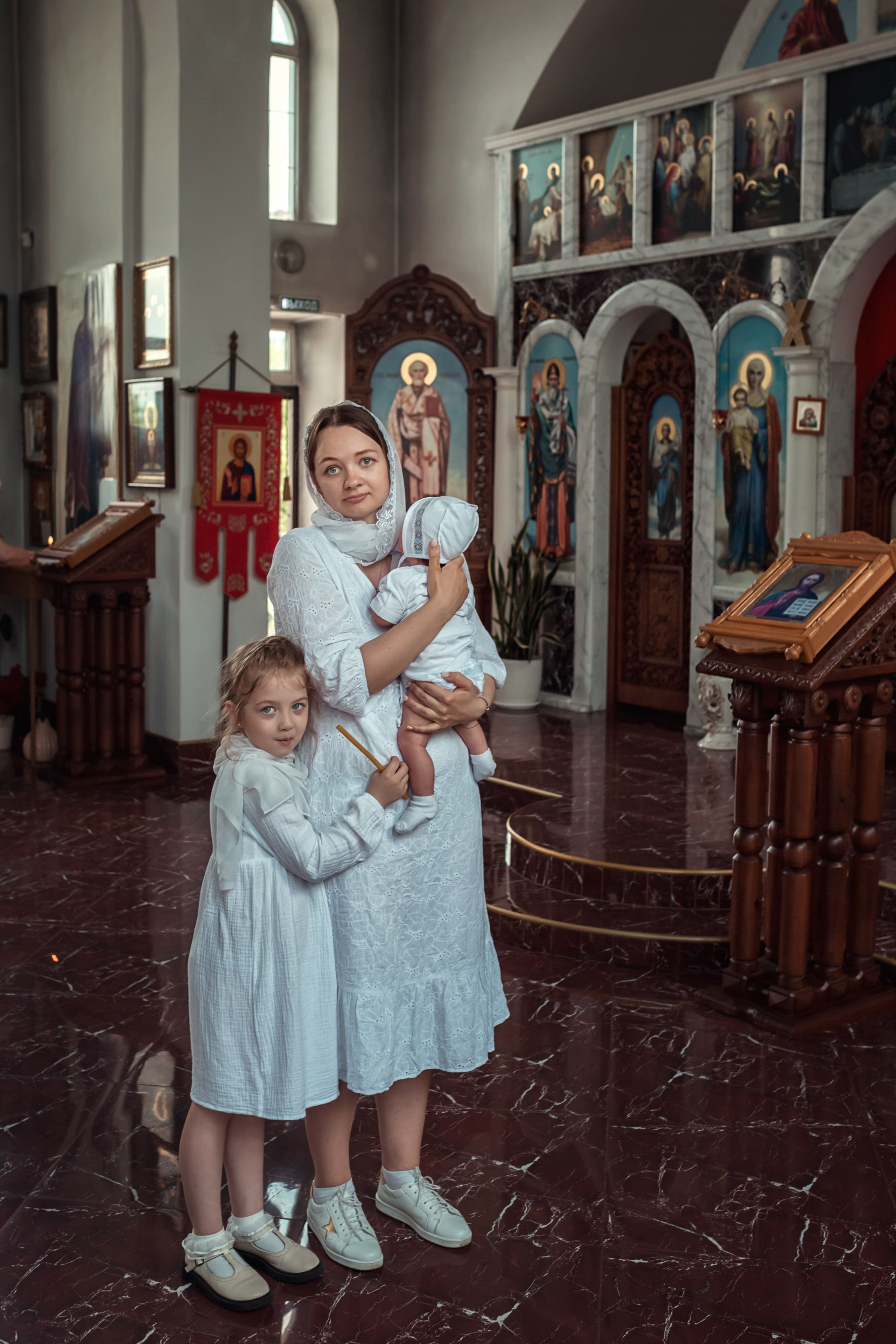 Крещение Даниила. Семейный и детский фотограф Екатерина Савёлова