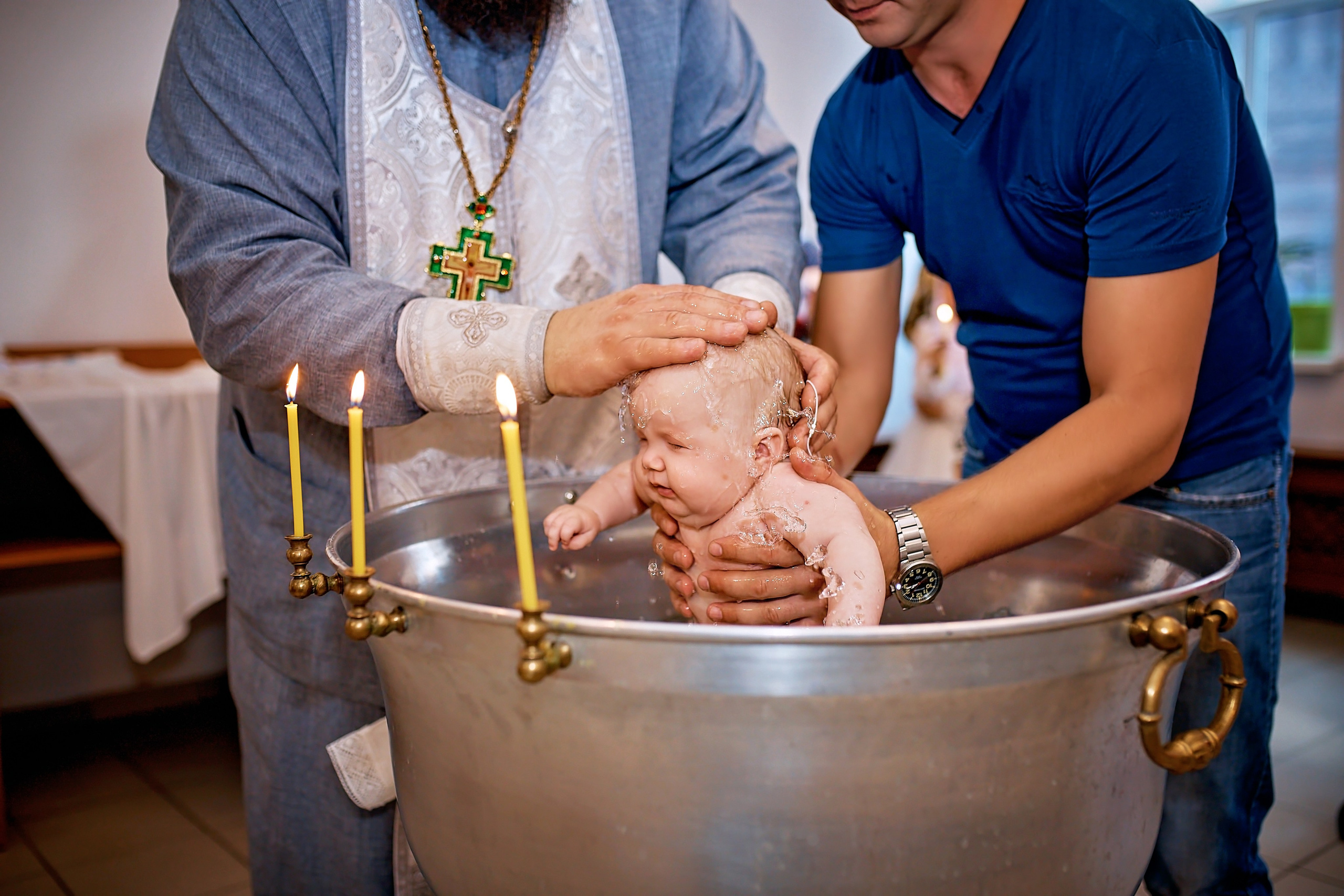 Крещение Екатерина. Фотограф на Крещение и Венчание в Барнауле