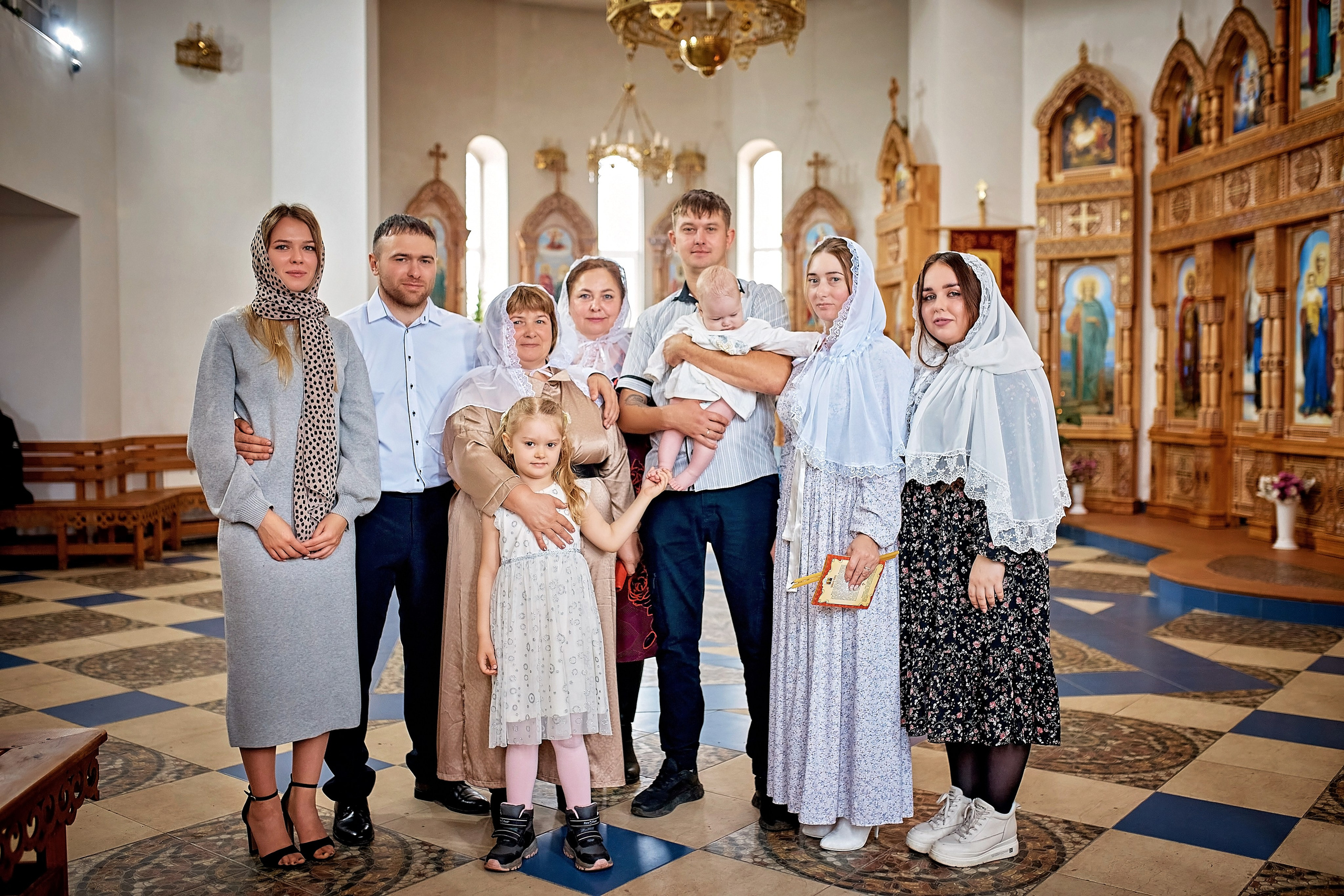 Таинство Крещения Арсения с. Павловск. Фотограф на Крещение и Венчание в Барнауле