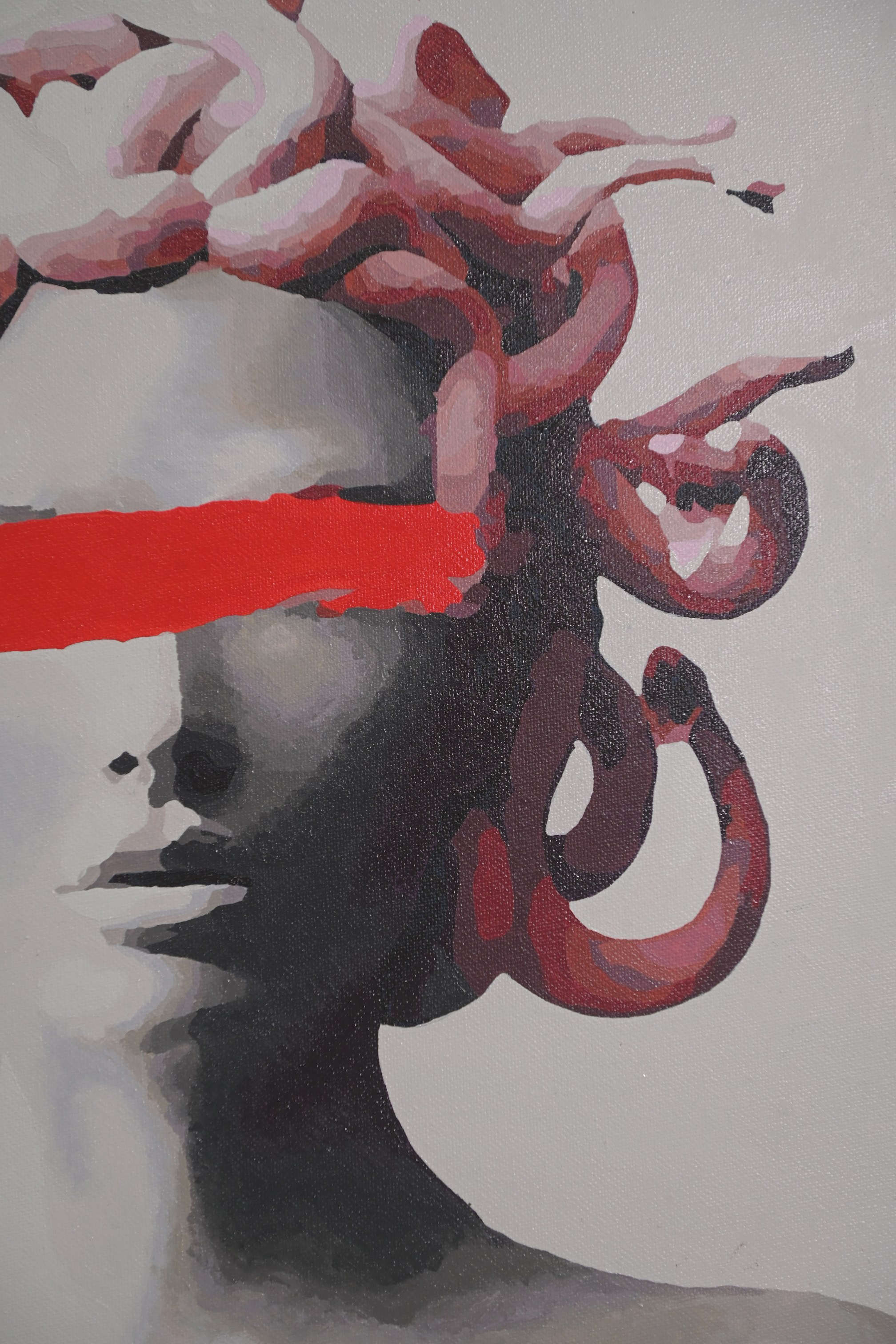 Медуза. Художник интерьерных картин на заказ в Москве Nadi_Korchagina