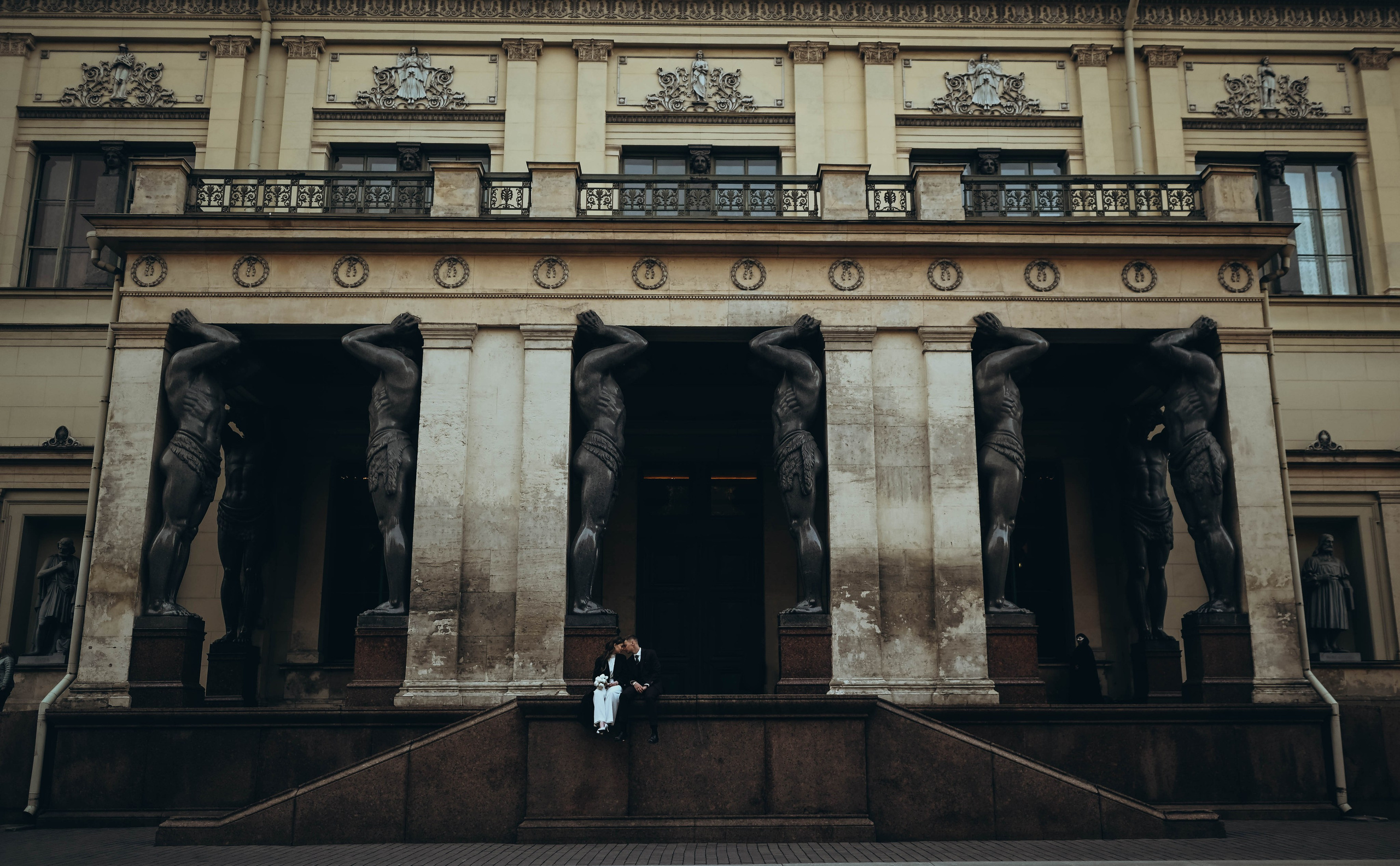Свадьба в Летнем саду. Дарья и Артем. Семейный и свадебный фотограф в Санкт-Петербурге Яна