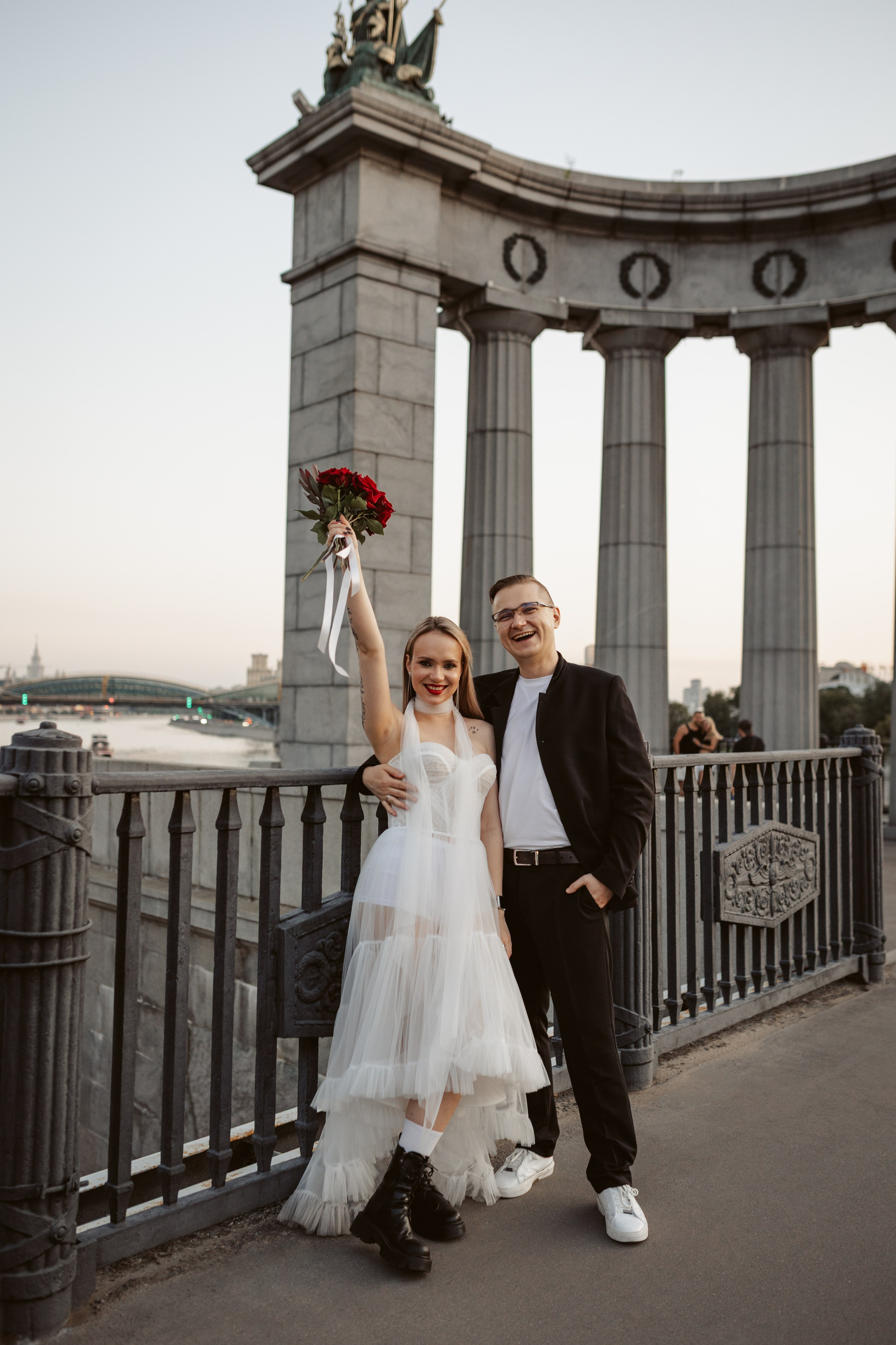 Арбат и набережная. Свадебный фотограф Курзина Ольга | Москва