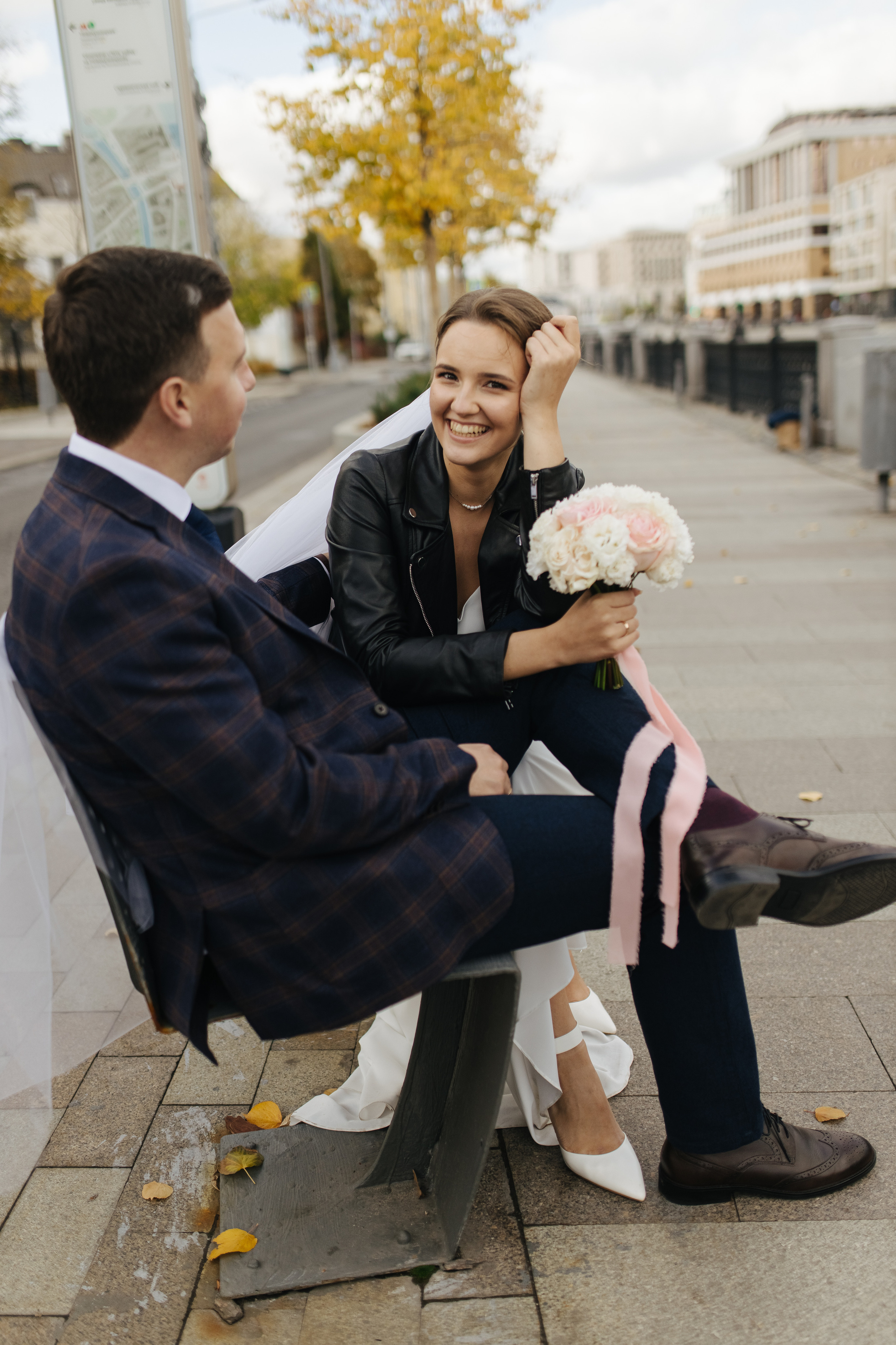 Осень в городе М. Свадебный и семейный фотограф в Санкт-Петербурге и Москве