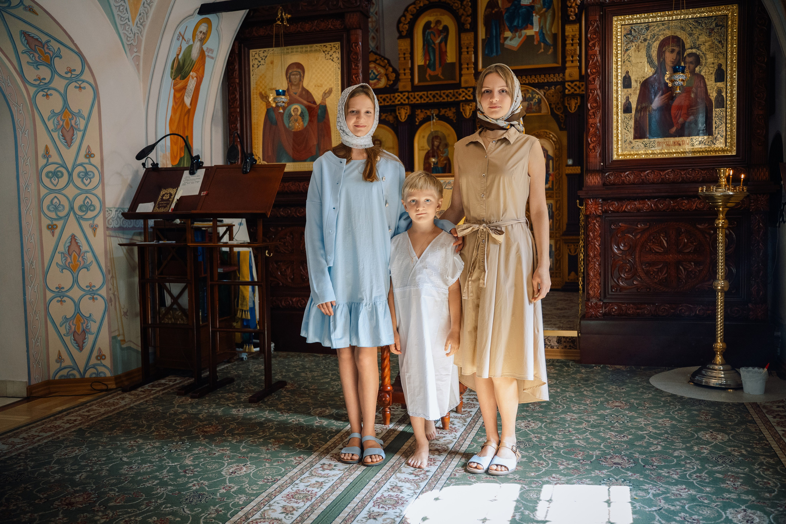 Крещение Марка. Фотограф Казакова Анастасия