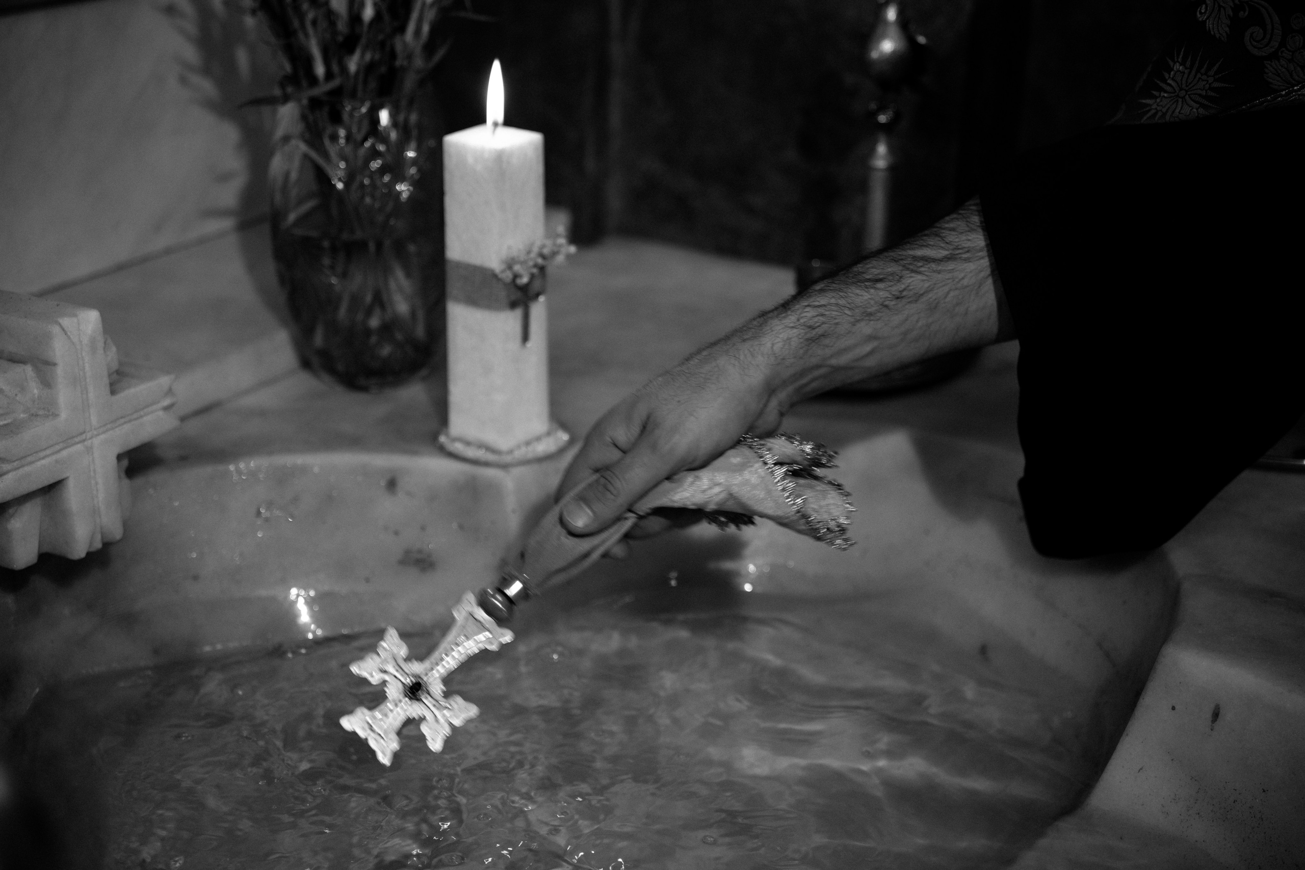 Крещение. Фотограф Артак Ерицян