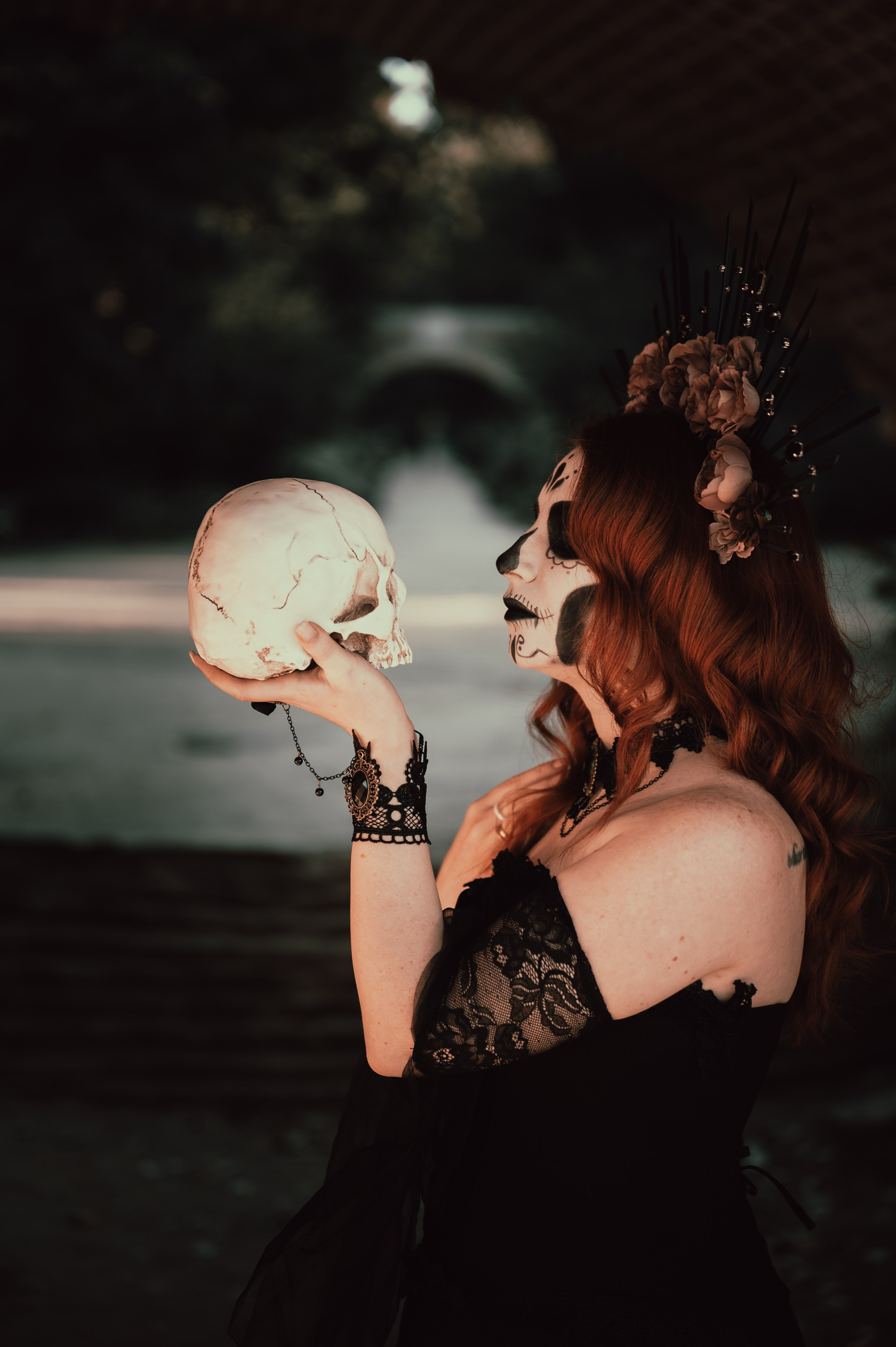 Halloween (Roman and Natalia). Photographer in Moscow Anna Chistiakova