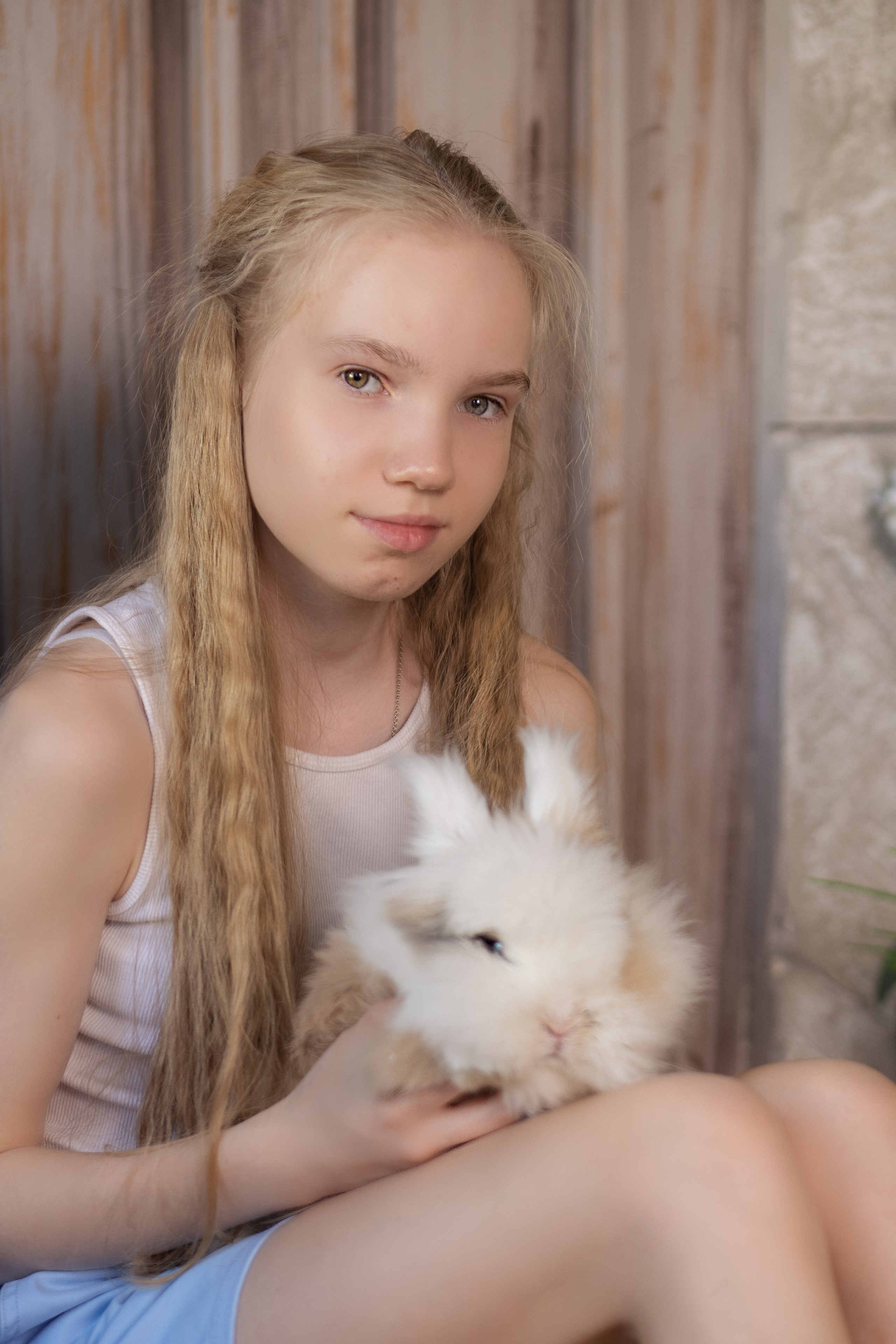 Пасхальная фотосессия в студии с животными. Съемка Таинств Крещения Венчания, детские и семейные съемки в Пензе