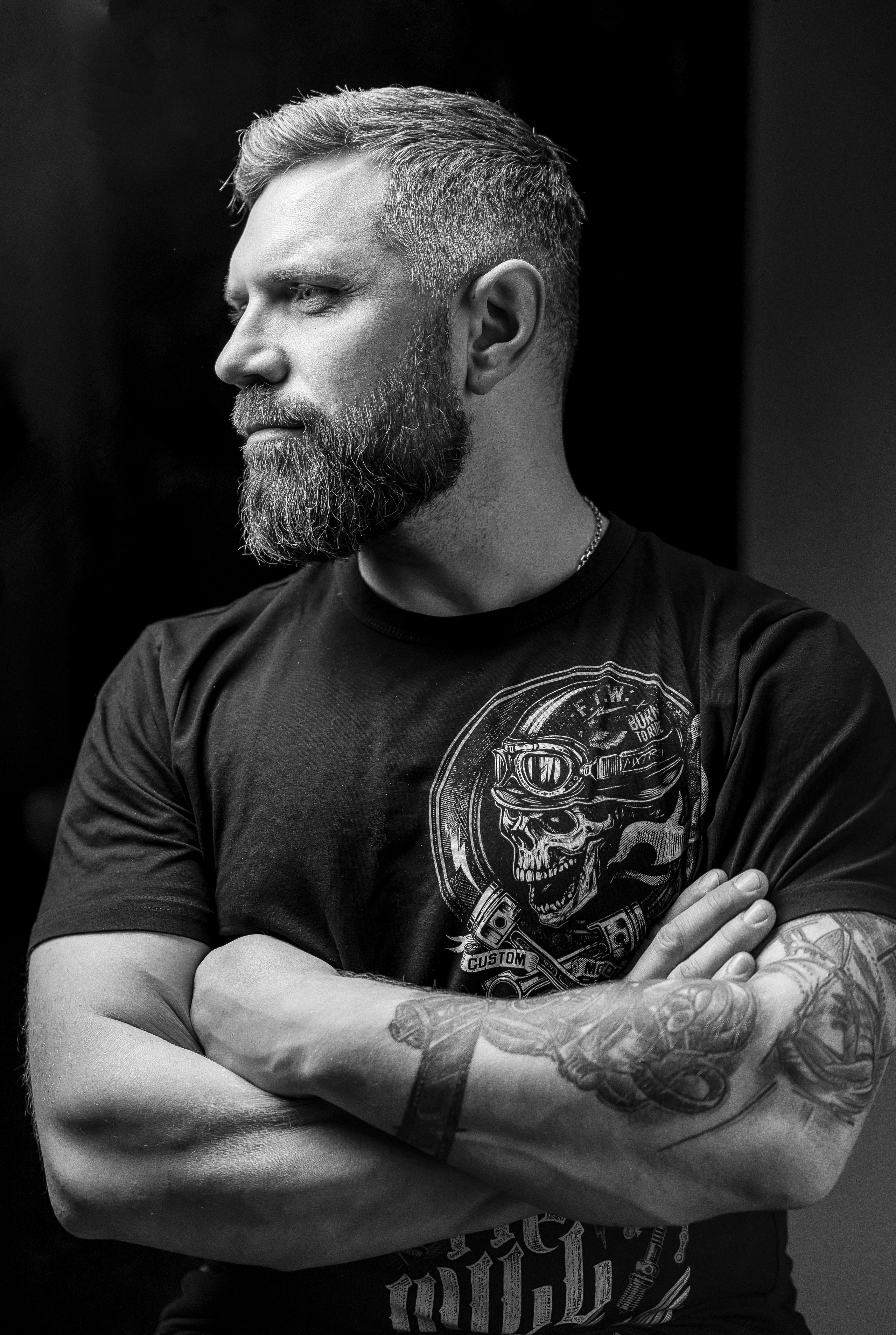 Мужской портрет. Алексей. Фотограф Люся Воробьева