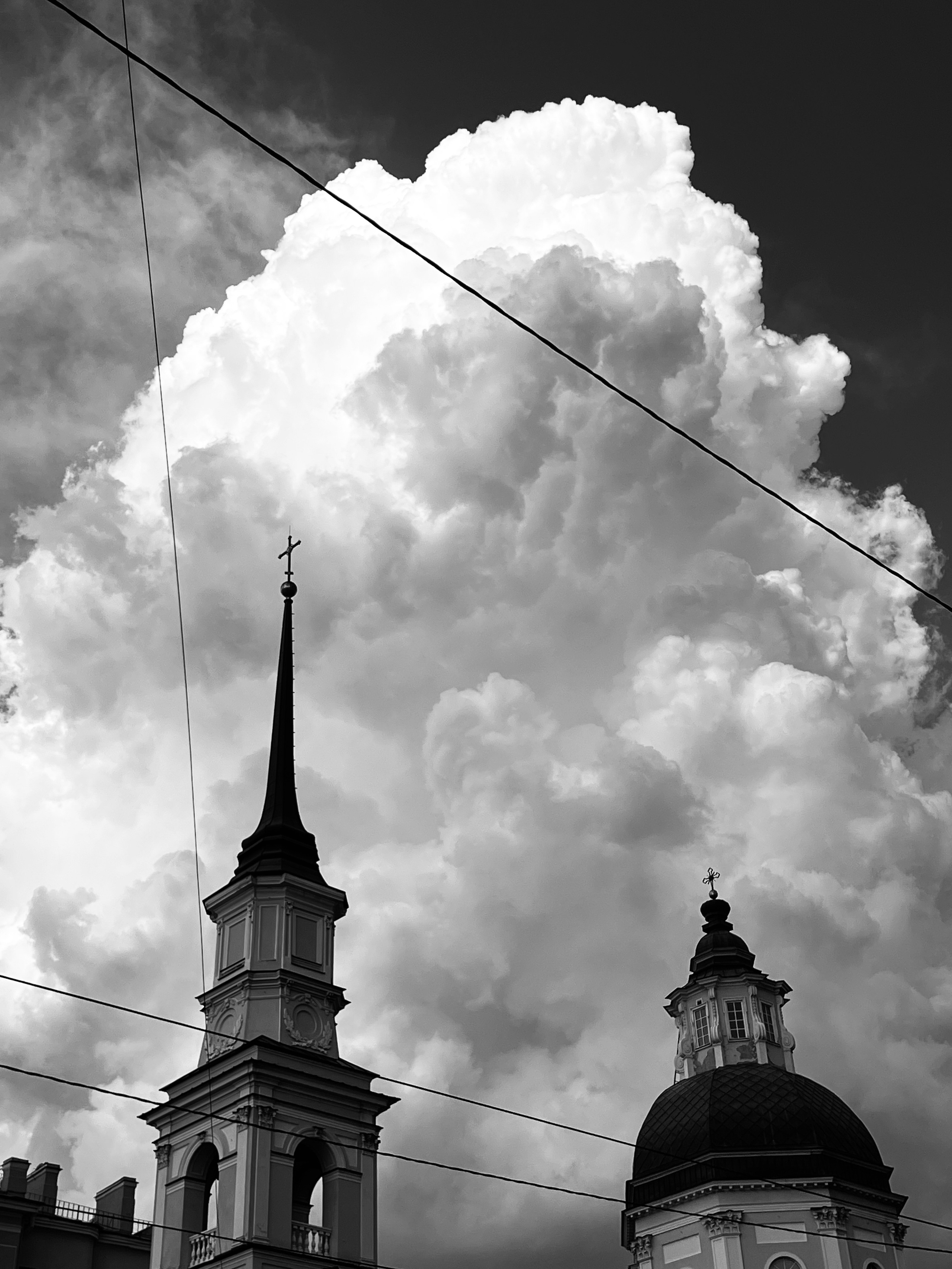 Head in the clouds / Витать в облаках. Художник Катерина Копейкина / Artist Katerina Kopeikina