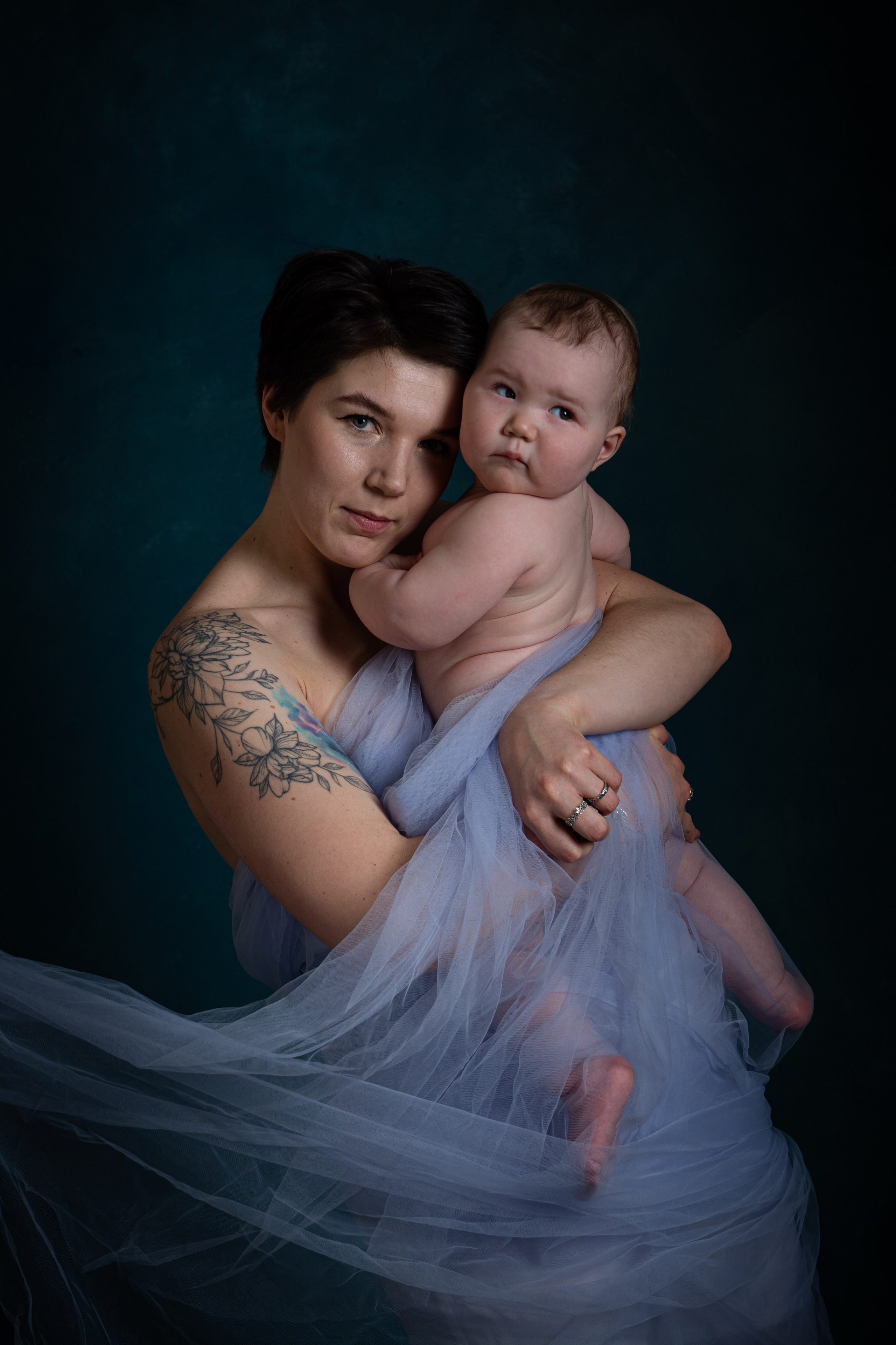 Рената, Дамир и Анастасия. Годовасие в стиле минимализма. Фотосессия беременности — Крылова Натали — Москва