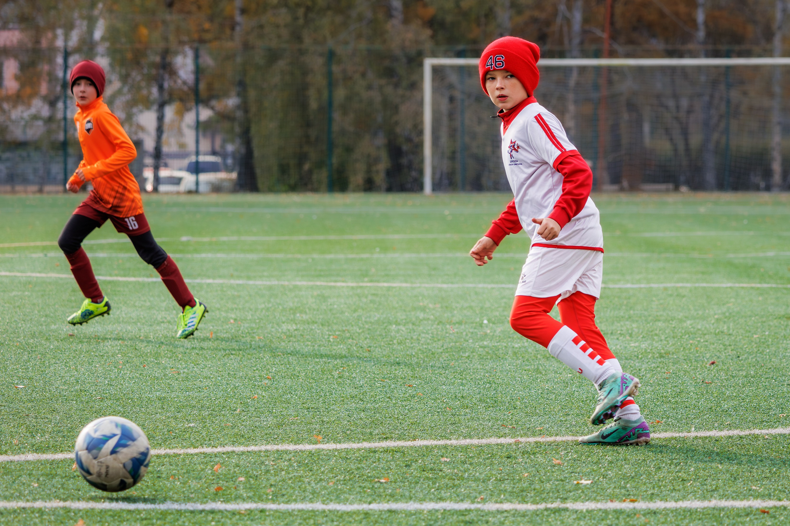 Товарищеский матч среди юниоров. Репортажный фотограф в Барнауле Владимир Игнатов