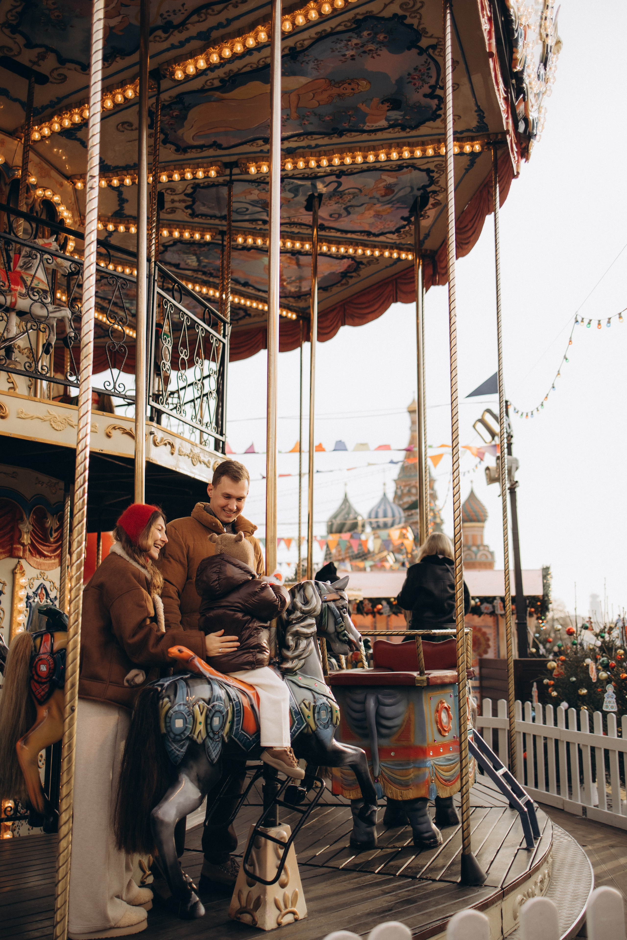 Новый год на ярмарке. Семейный фотограф Москва Наталия Осьмакова