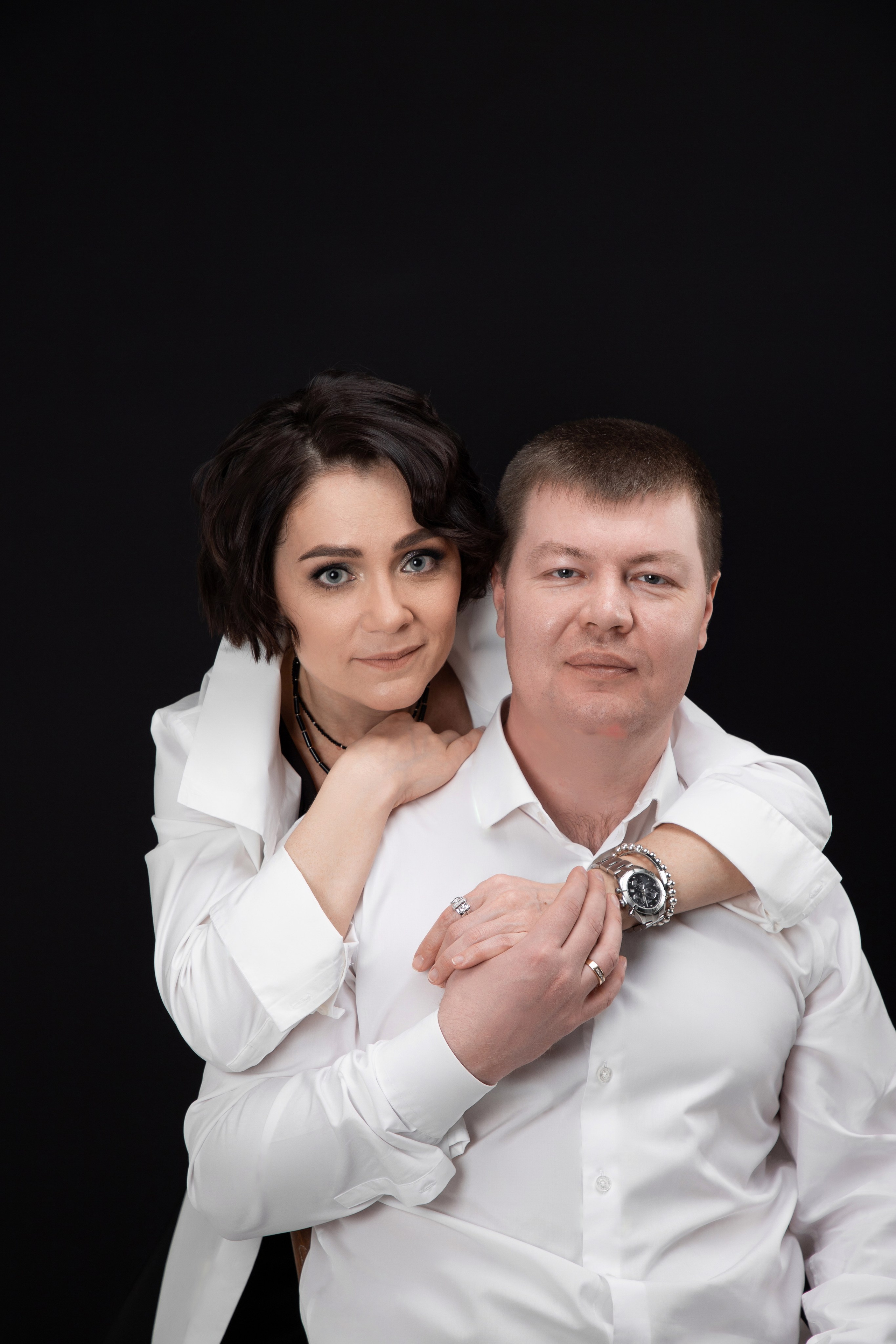 Алексей, Елена, Кристина и Арина. Фотограф Денис Лесковский (Тюмень)