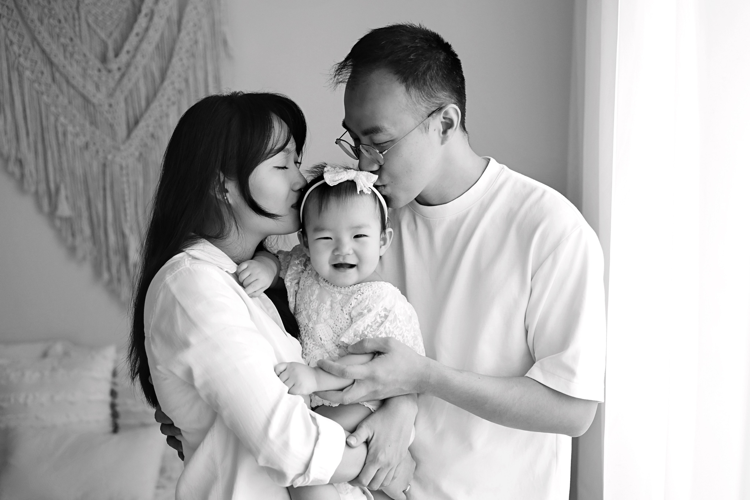 Фотосъемка одного годика Валерии. Фотограф новорожденных Москва. Ньюборн фотограф Москва