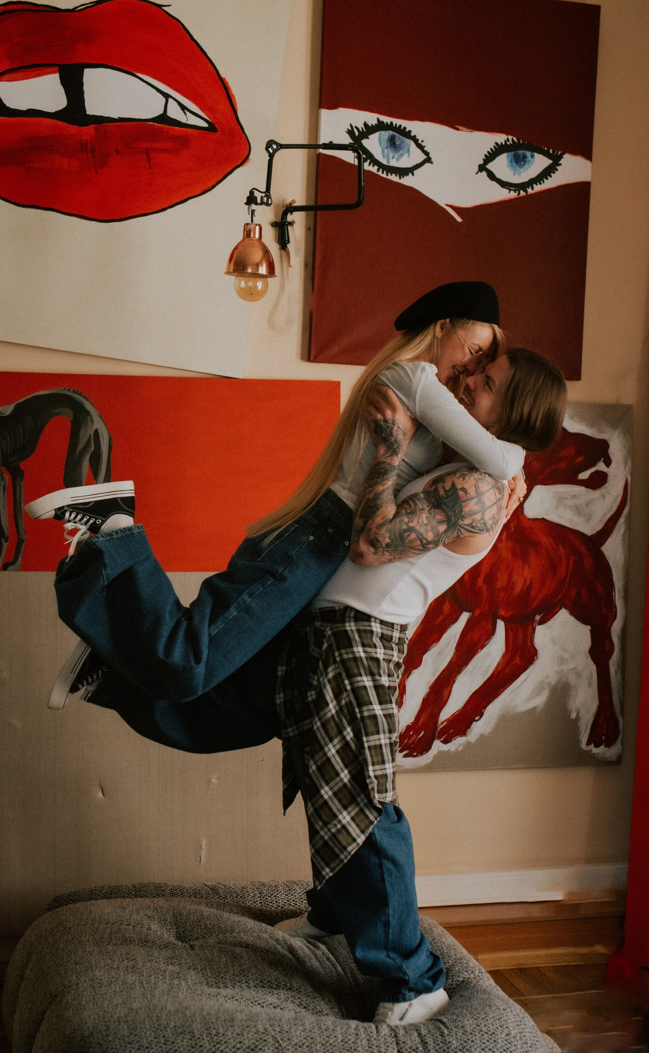 Рок-н-ролл на двоих🤘🏻. Лайфстайл фотограф в Москве Серебрянская Фаина