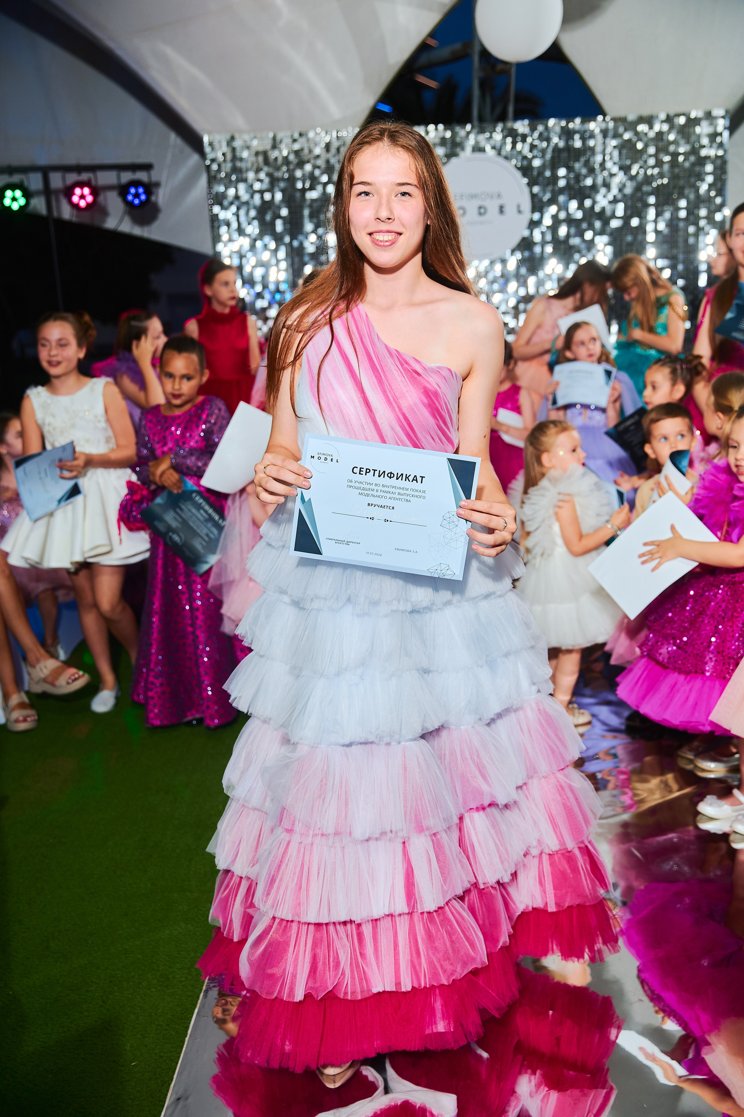 Выпускной базового курса 2024. Efimova Model Agency