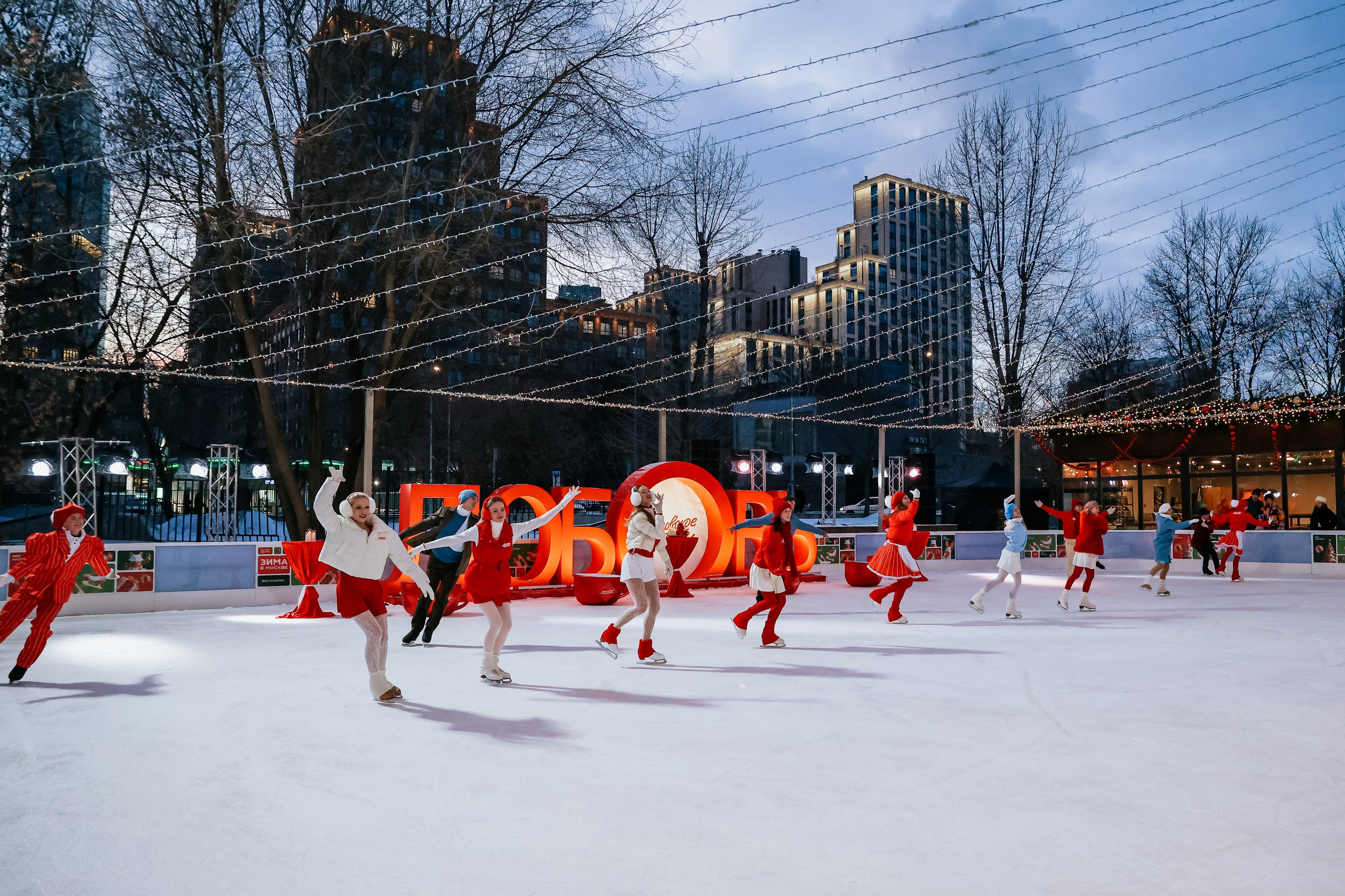 Ледовое шоу Сити каток Московское Чаепитие. Фотограф и видеограф Анна Домашенко