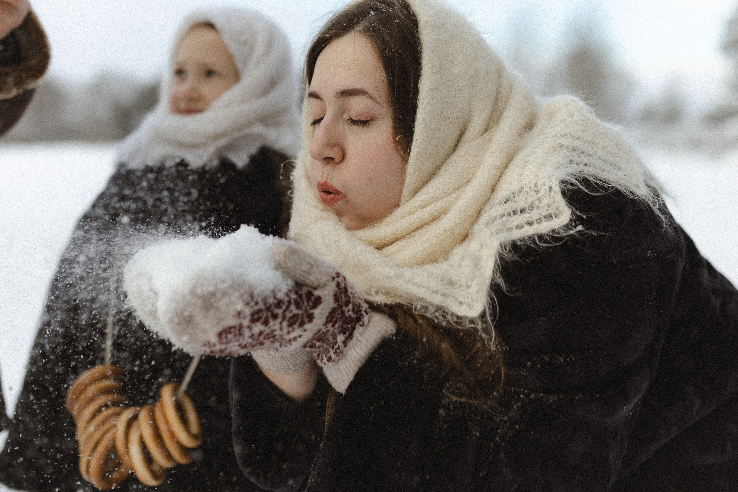 Зима не холодная, когда рядом свои. Семейный фотограф в Москве Алина Савченко
