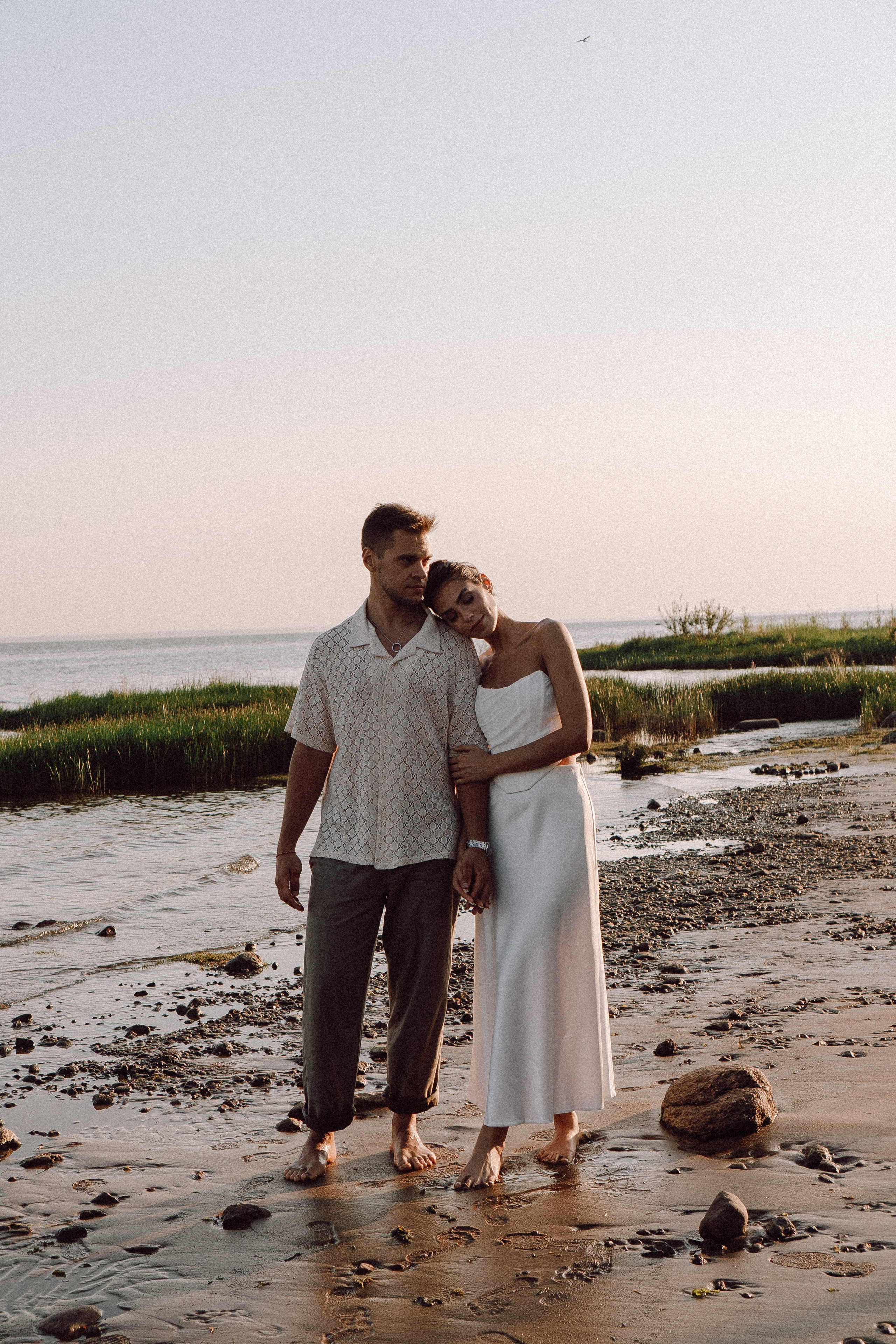 СВАДЕБНАЯ ФОТОСЕССИЯ ВЫЕЗДНОЙ ЦЕРЕМОНИИ (ФИНСКИЙ ЗАЛИВ). Профессиональный фотограф, Санкт-Петербург — Виктория Богомолова