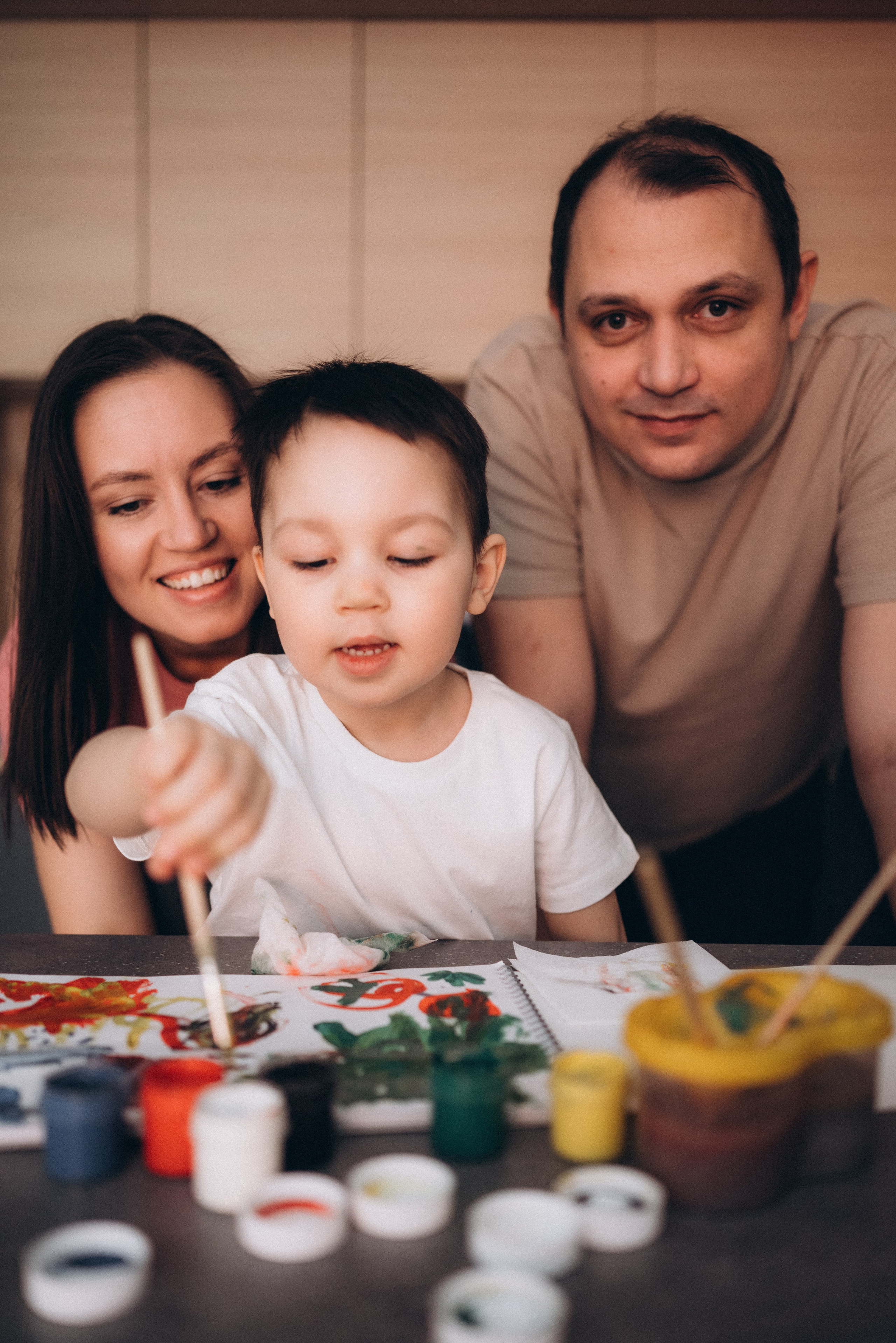 Олег, Мария и Димочка. Семейный фотограф Юлия Власова