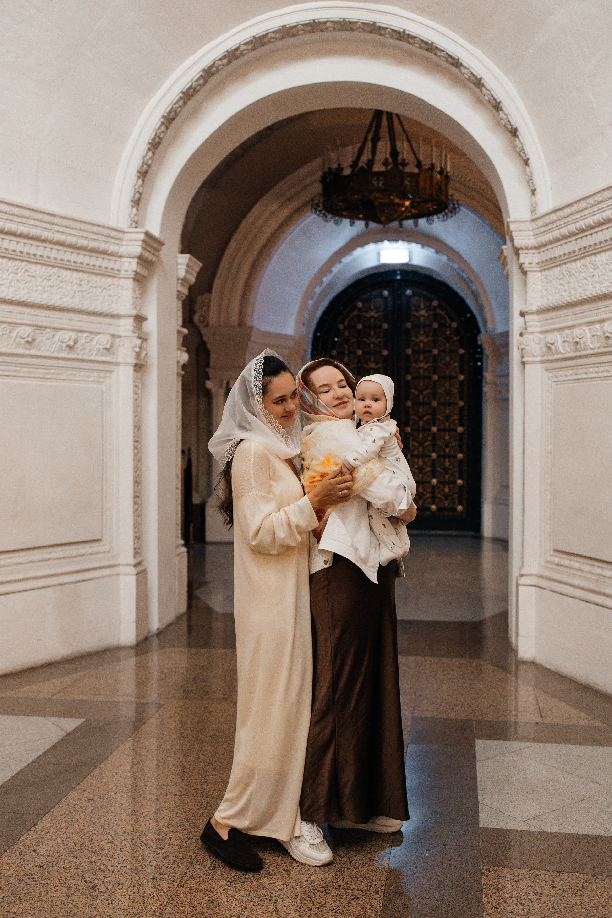 Крещение Анны. Семейный фотограф в Москве Алина Киблина