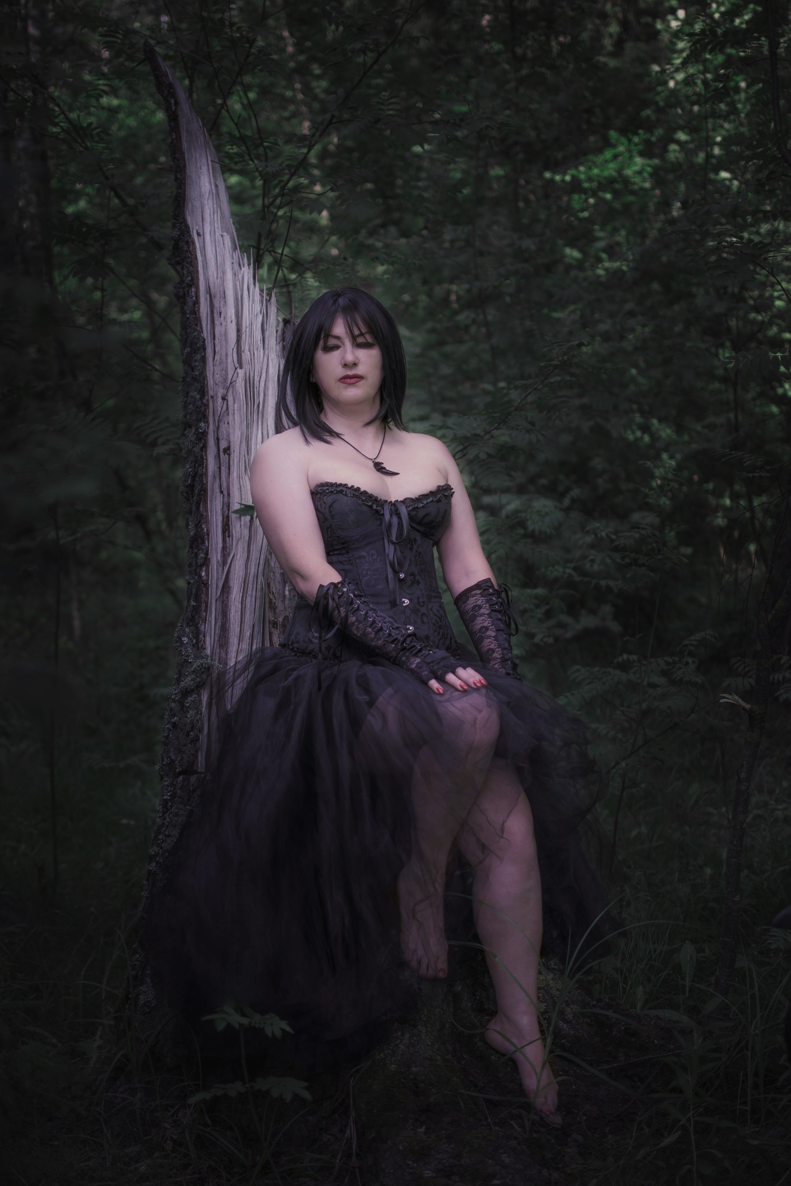 Мрачный лес. Детский и семейный фотограф в Волоколамске Ирина Шарова