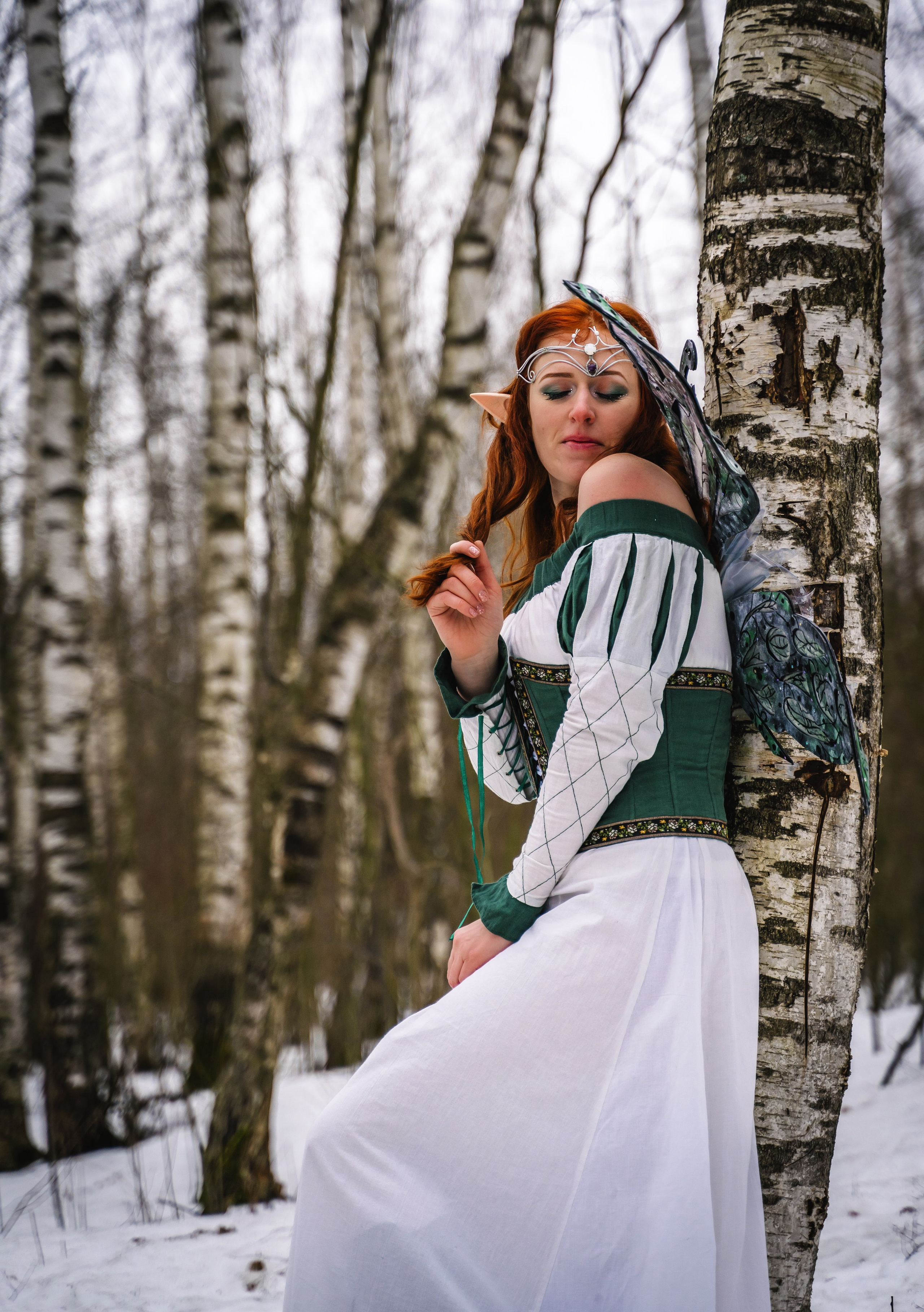 Портретная фотосессия в лесу. MAX MAGNETIC — фотограф в Санкт-Петербурге