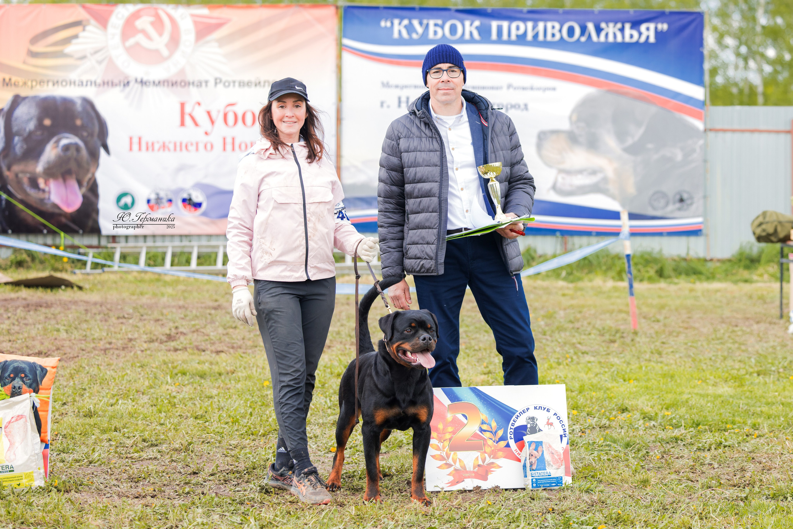 Нижний Новгород 2хмоно ротвейлеров 10-11.05.2025. Фотограф-анималист Юлия Германика